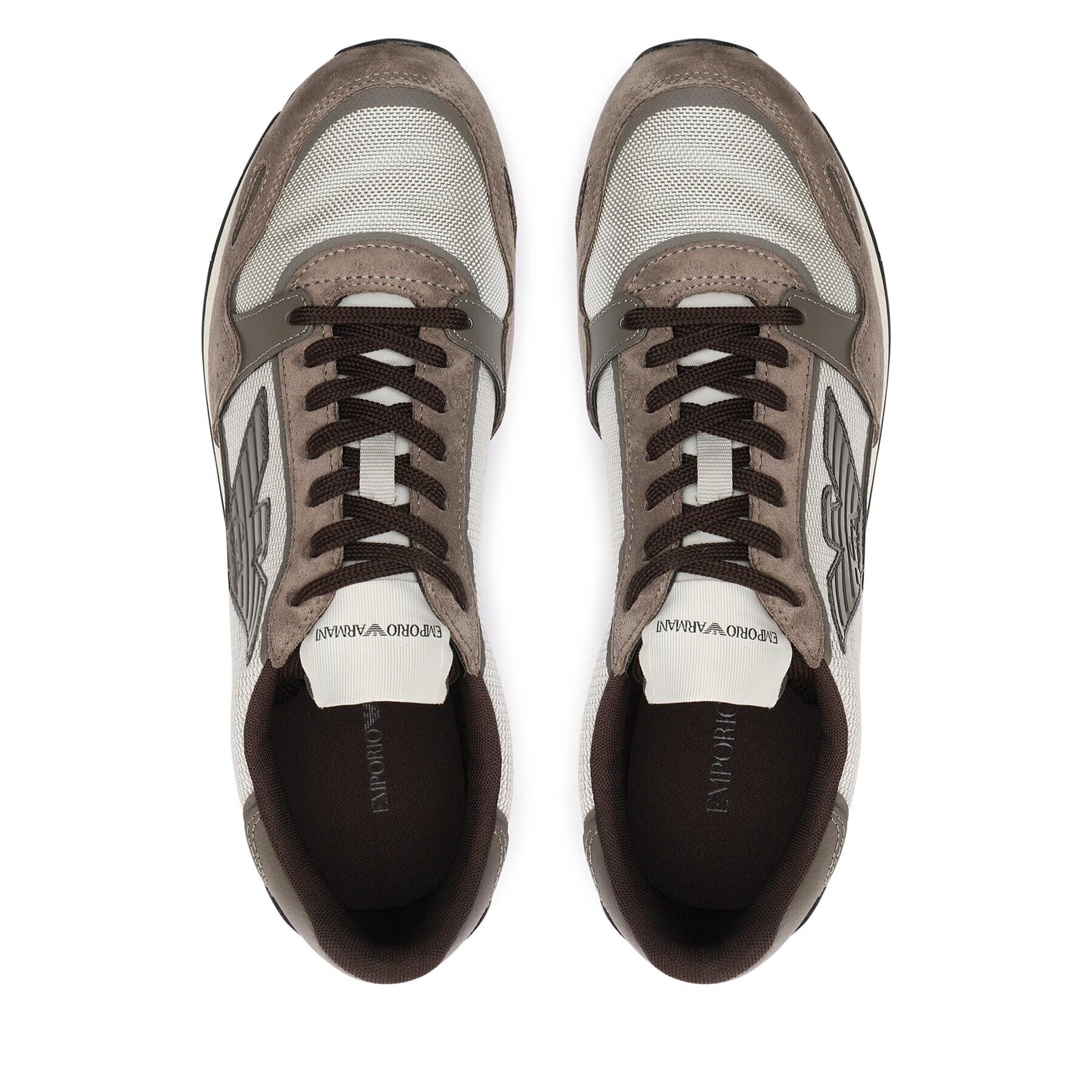 Emporio Armani Sneakersy X4X537 XN730 T411 Hnědá - Pepit.cz