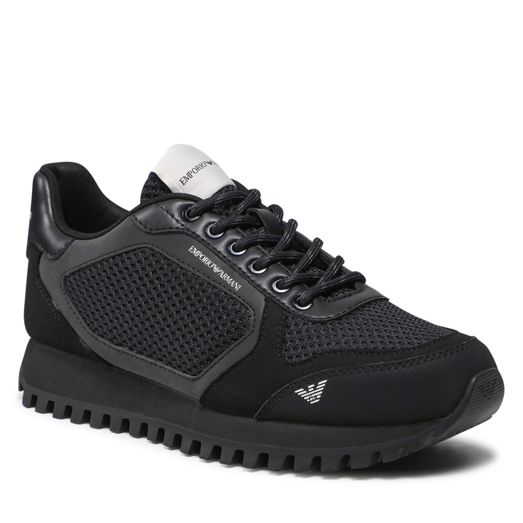 Emporio Armani Sneakersy X4X556 XM997 Q467 Černá - Pepit.cz