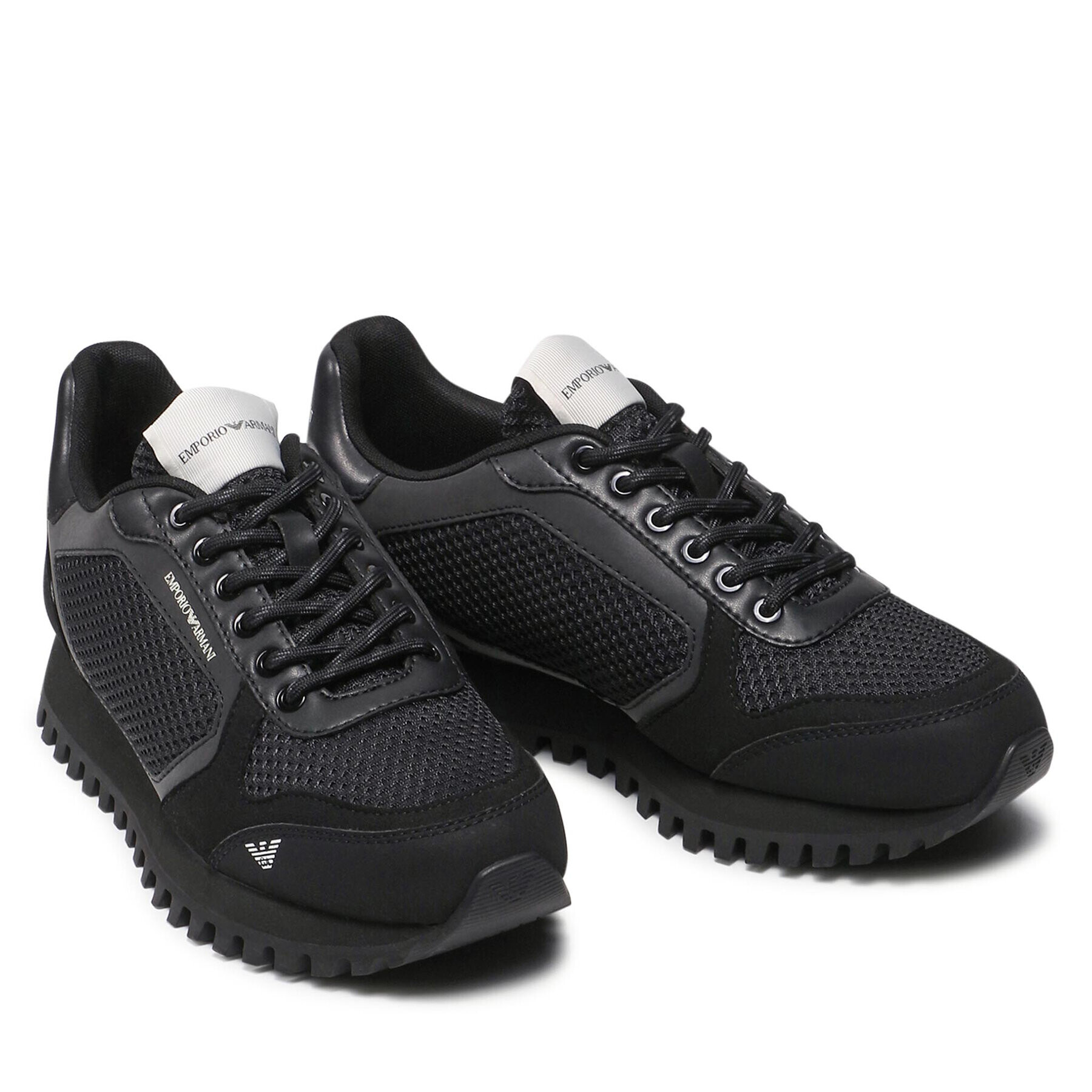 Emporio Armani Sneakersy X4X556 XM997 Q467 Černá - Pepit.cz