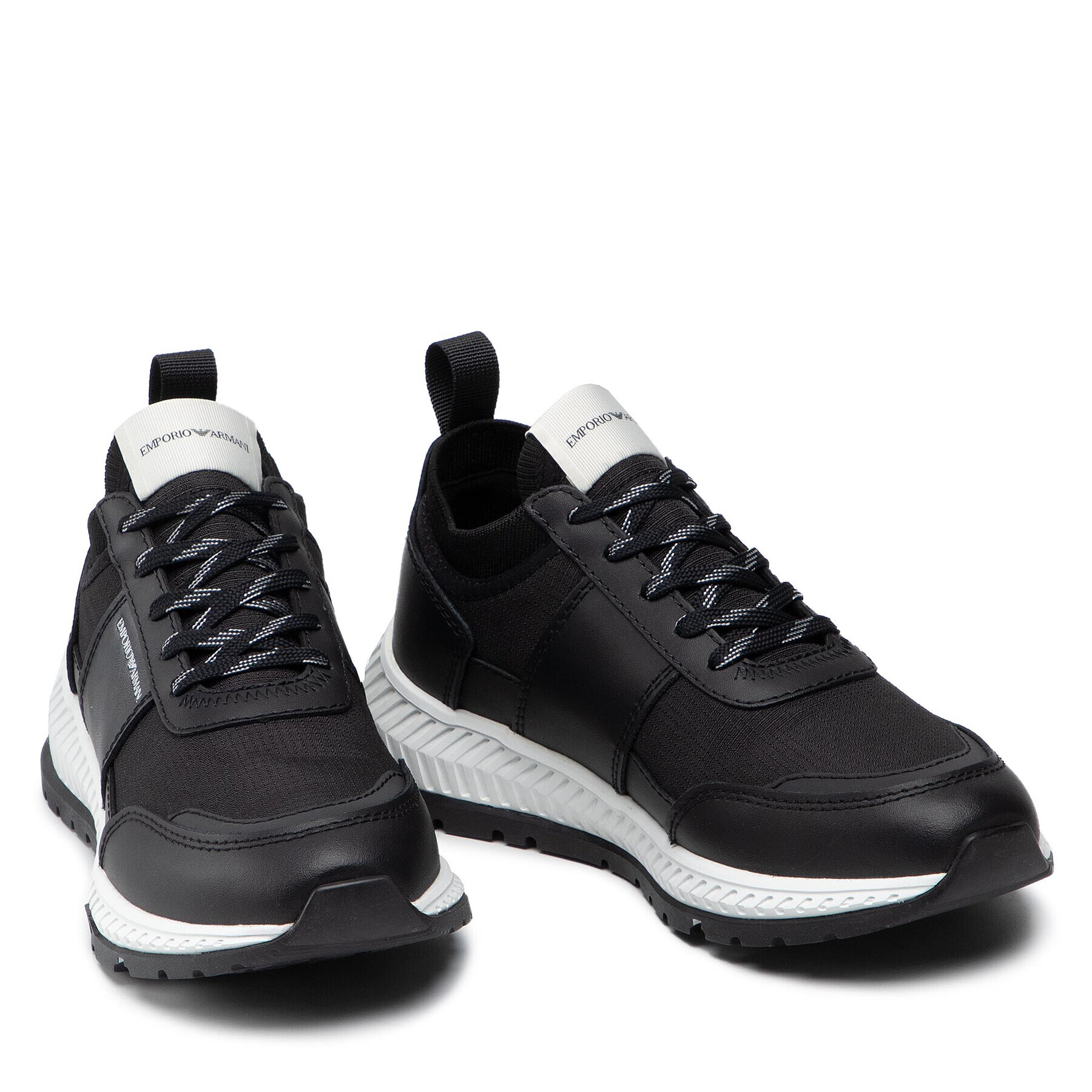 Emporio Armani Sneakersy X4X560 XN063 Q433 Černá - Pepit.cz