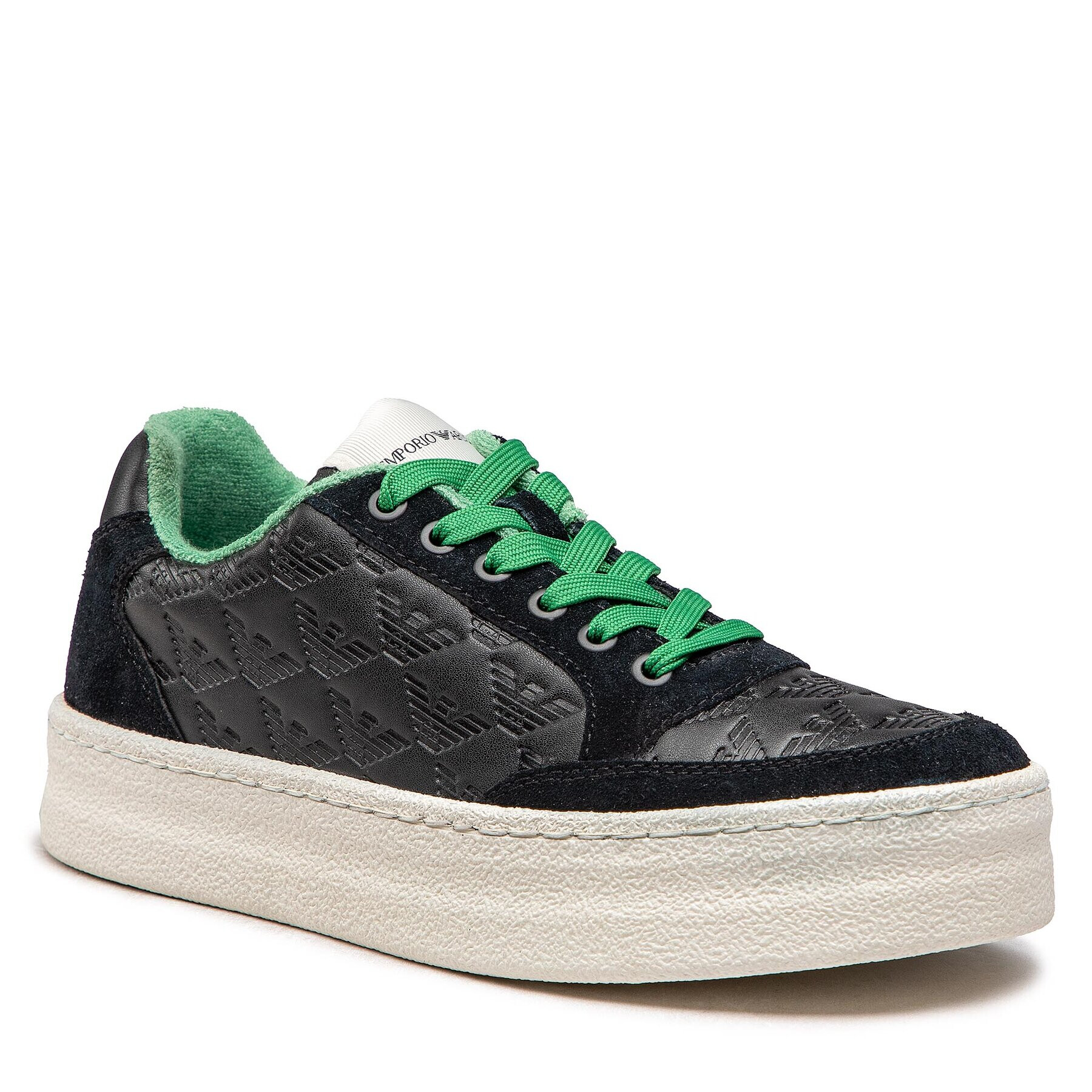 Emporio Armani Sneakersy X4X580 XN643 A083 Černá - Pepit.cz