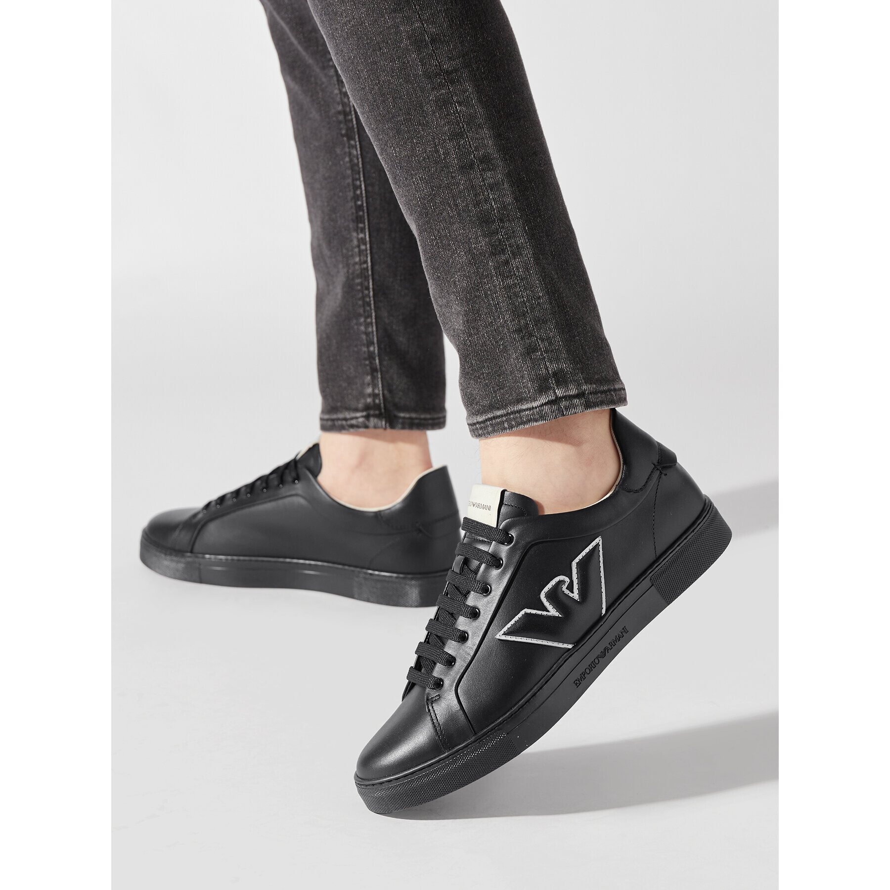 Emporio Armani Sneakersy X4X598 XN633 K001 Černá - Pepit.cz