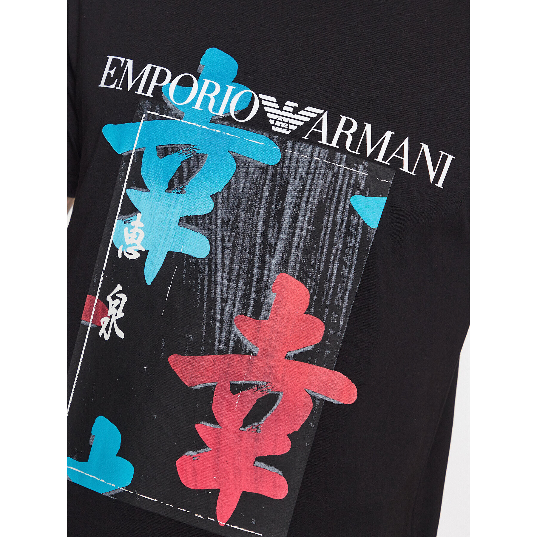 Emporio Armani T-Shirt 211818 3R468 22521 Černá Regular Fit - Pepit.cz