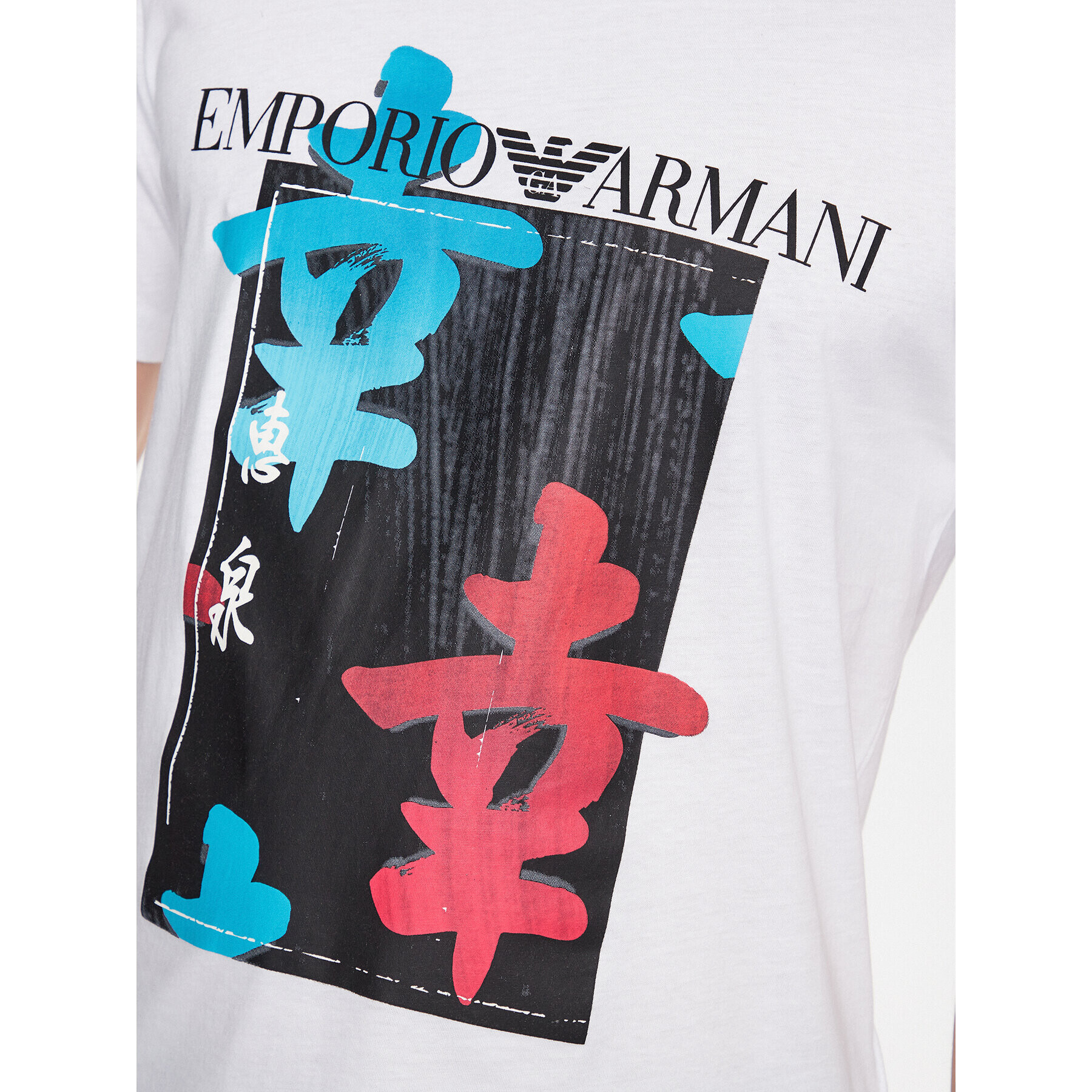 Emporio Armani T-Shirt 211818 3R468 98110 Bílá Regular Fit - Pepit.cz