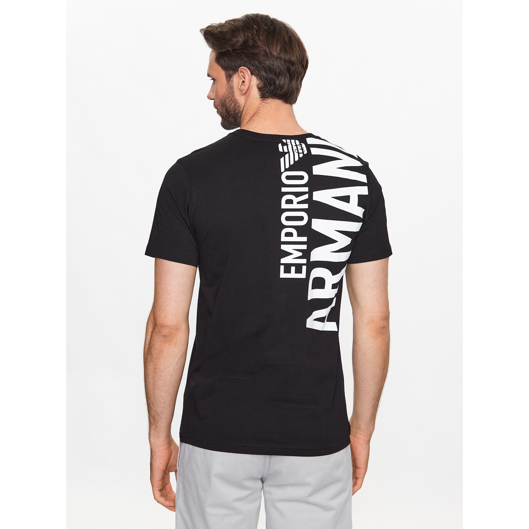 Emporio Armani T-Shirt 211818 3R476 21821 Černá Regular Fit - Pepit.cz