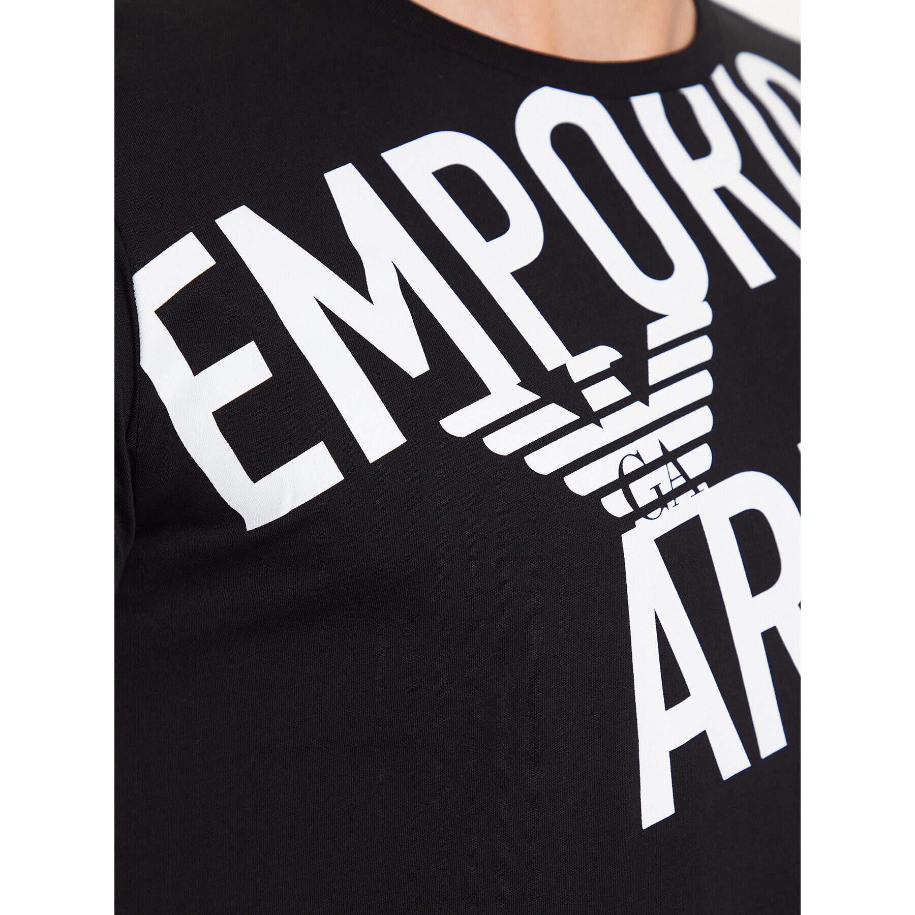 Emporio Armani T-Shirt 211818 3R476 21921 Černá Regular Fit - Pepit.cz