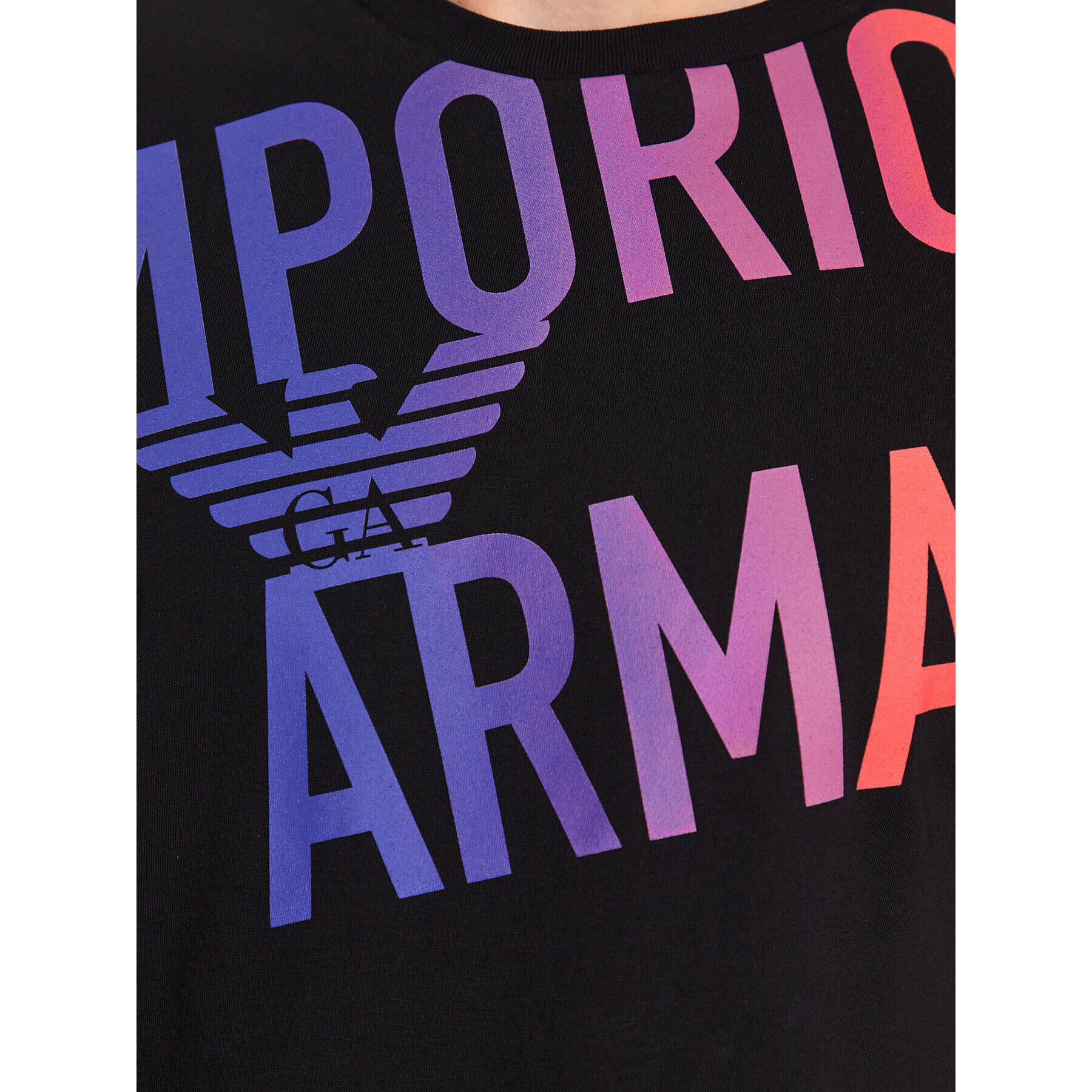 Emporio Armani T-Shirt 211818 3R476 22121 Černá Regular Fit - Pepit.cz