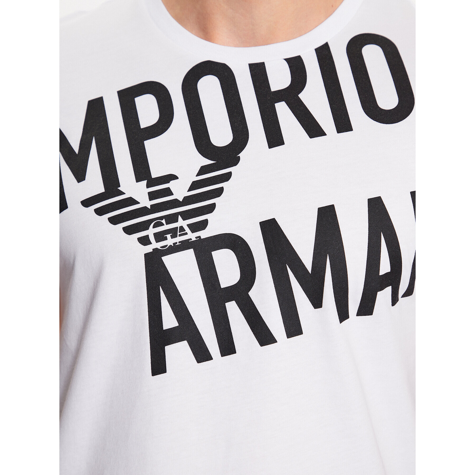 Emporio Armani T-Shirt 211818 3R476 93410 Bílá Regular Fit - Pepit.cz