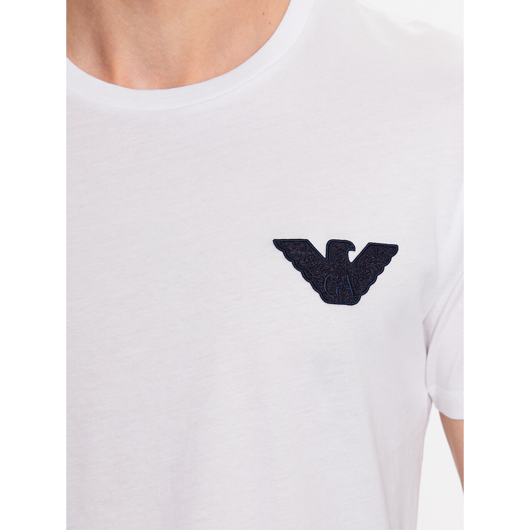 Emporio Armani T-Shirt 211818 3R483 00010 Bílá Regular Fit - Pepit.cz