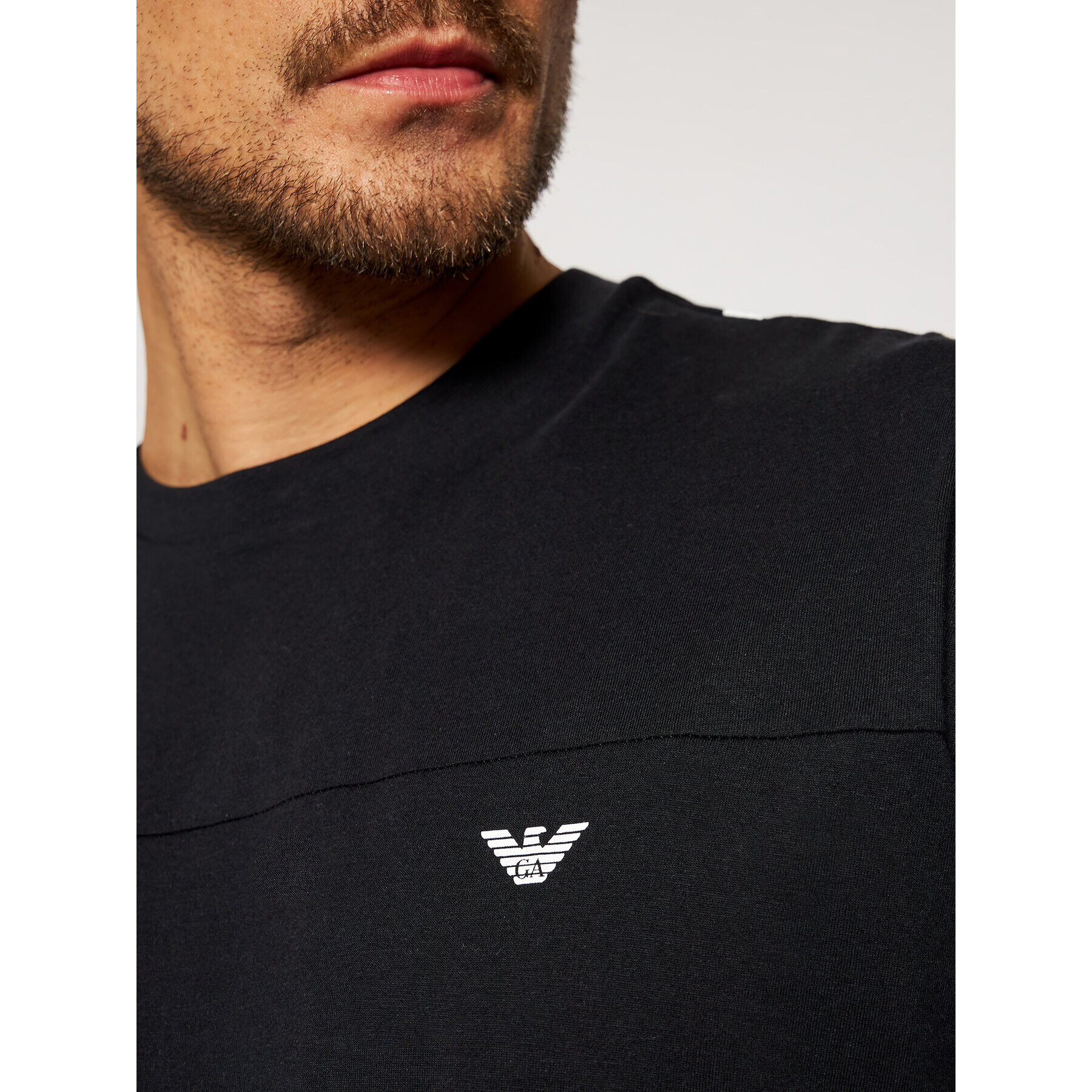 Emporio Armani T-Shirt 211839 1P476 00020 Černá Relaxed Fit - Pepit.cz