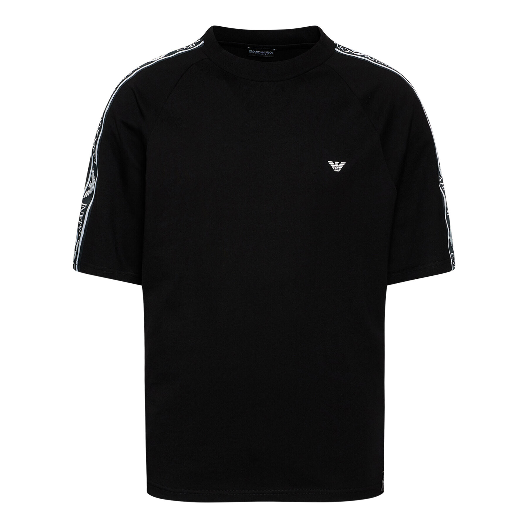 Emporio Armani T-Shirt 211840 1P475 00020 Černá Relaxed Fit - Pepit.cz