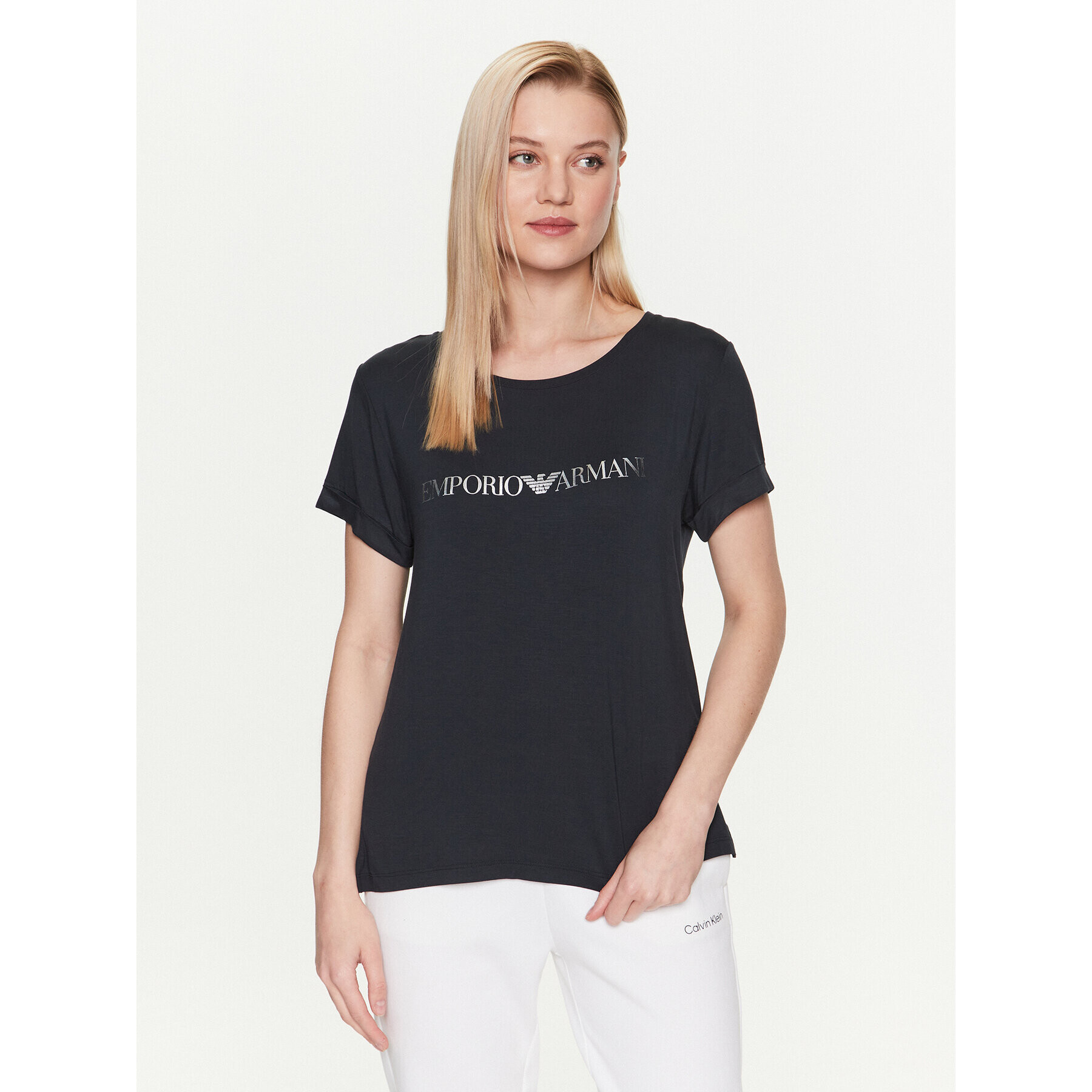 Emporio Armani T-Shirt 262633 3R314 00020 Černá Regular Fit - Pepit.cz