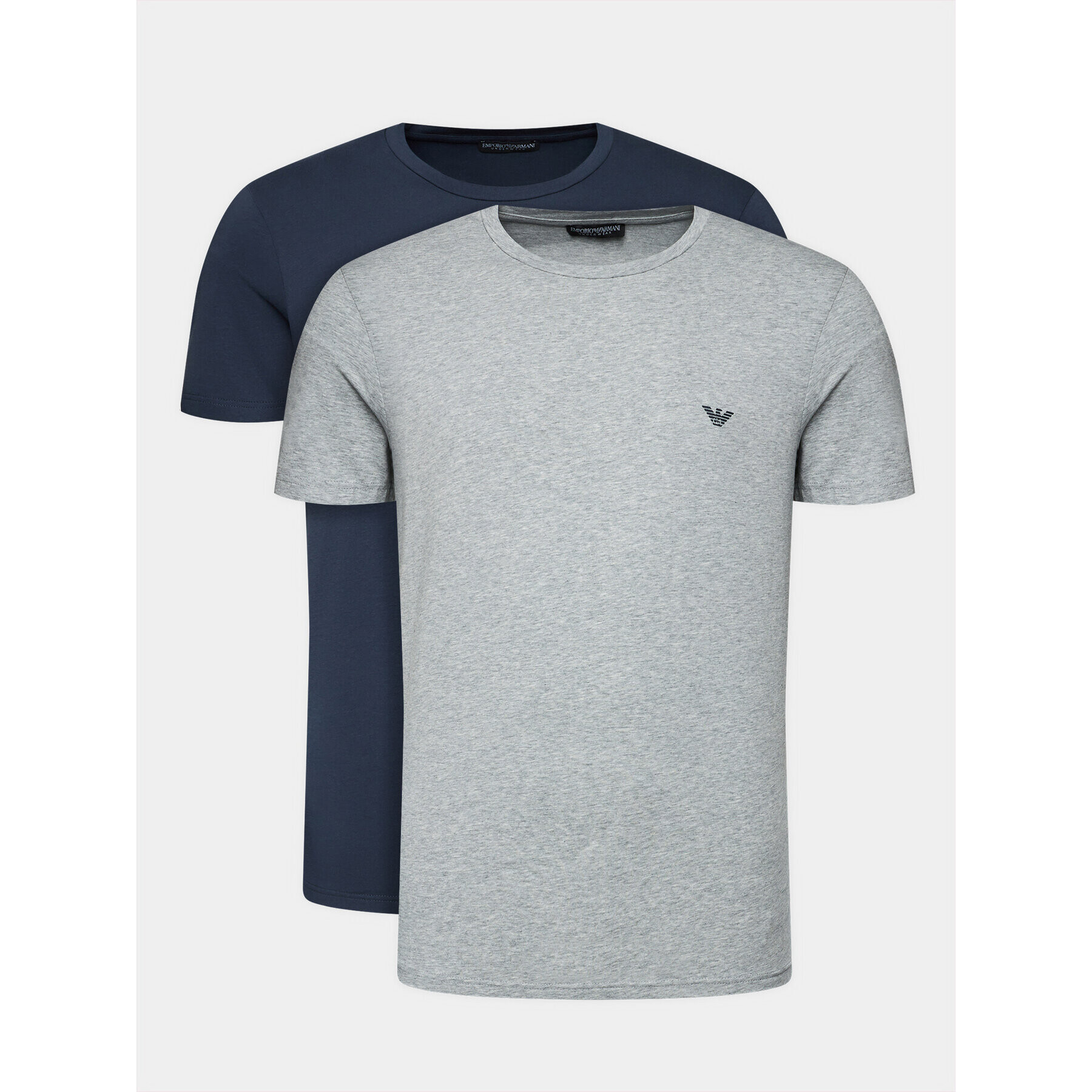 Emporio Armani Underwear 2-dílná sada T-shirts 111267 3F720 07448 Šedá Regular Fit - Pepit.cz