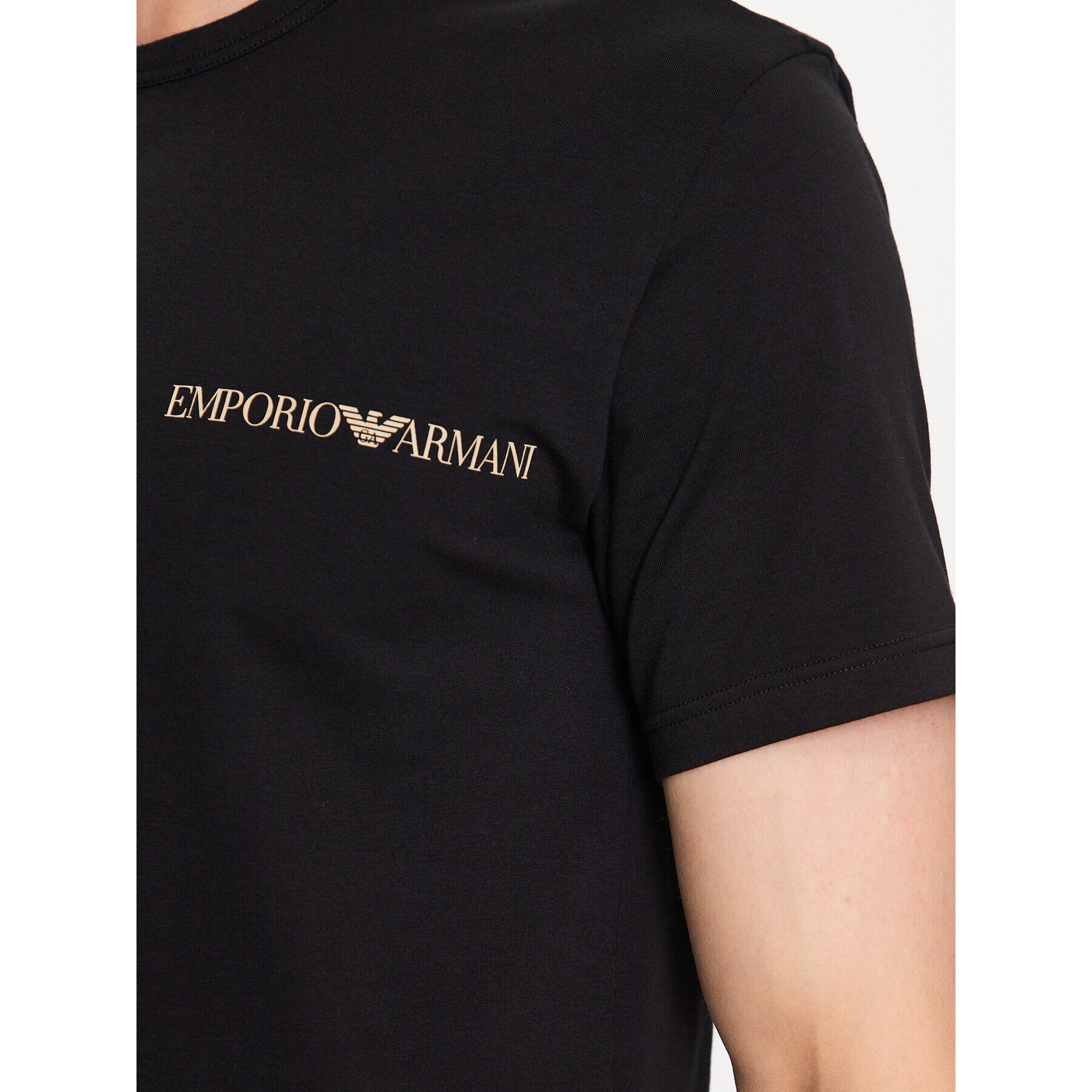 Emporio Armani Underwear 2-dílná sada T-shirts 111267 3R717 23820 Černá Regular Fit - Pepit.cz