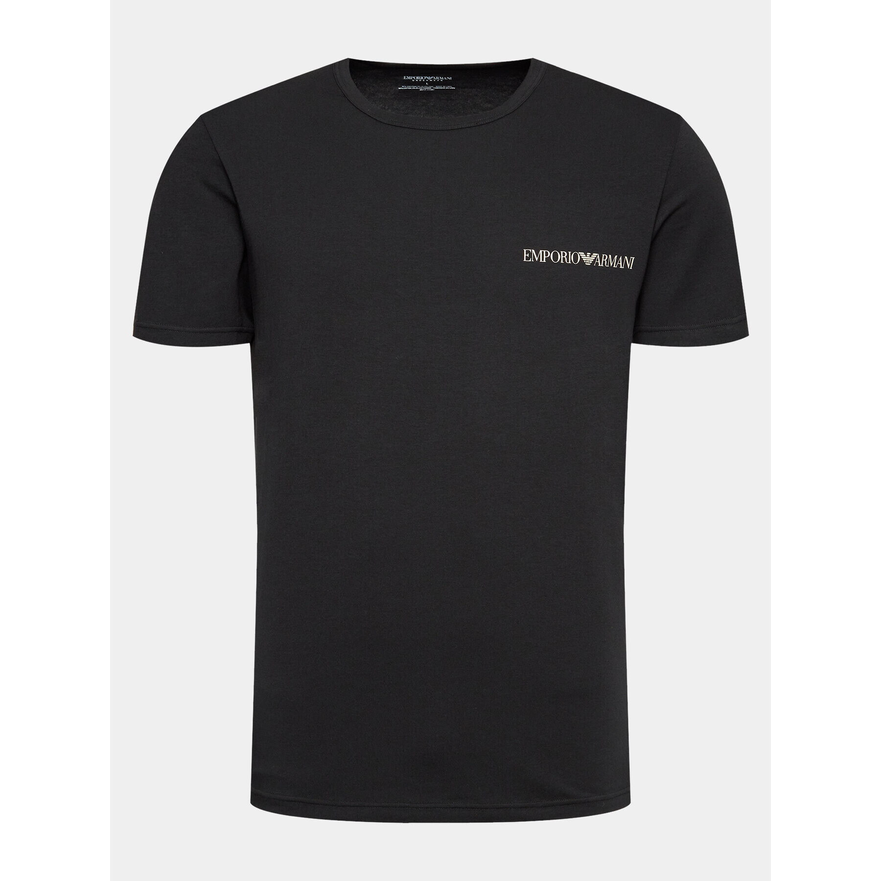 Emporio Armani Underwear 2-dílná sada T-shirts 111267 3R717 23820 Černá Regular Fit - Pepit.cz