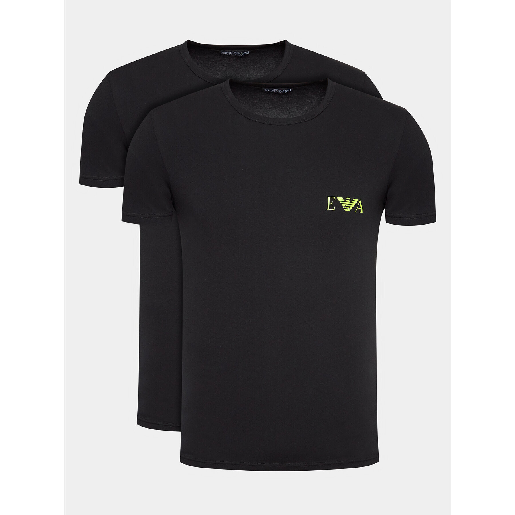 Emporio Armani Underwear 2-dílná sada T-shirts 111670 3R715 23820 Černá Regular Fit - Pepit.cz