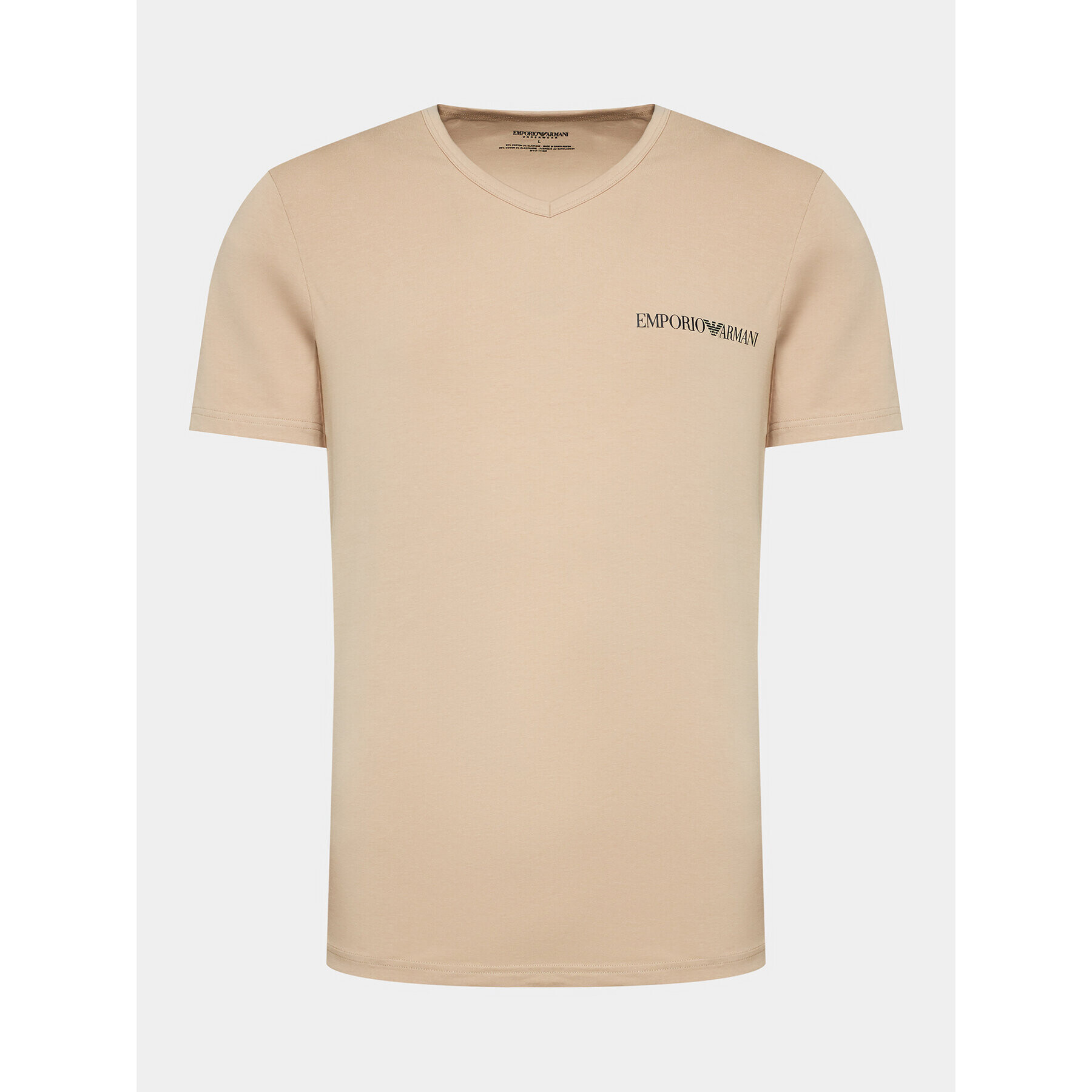 Emporio Armani Underwear 2-dílná sada T-shirts 111849 3F717 11350 Béžová Regular Fit - Pepit.cz