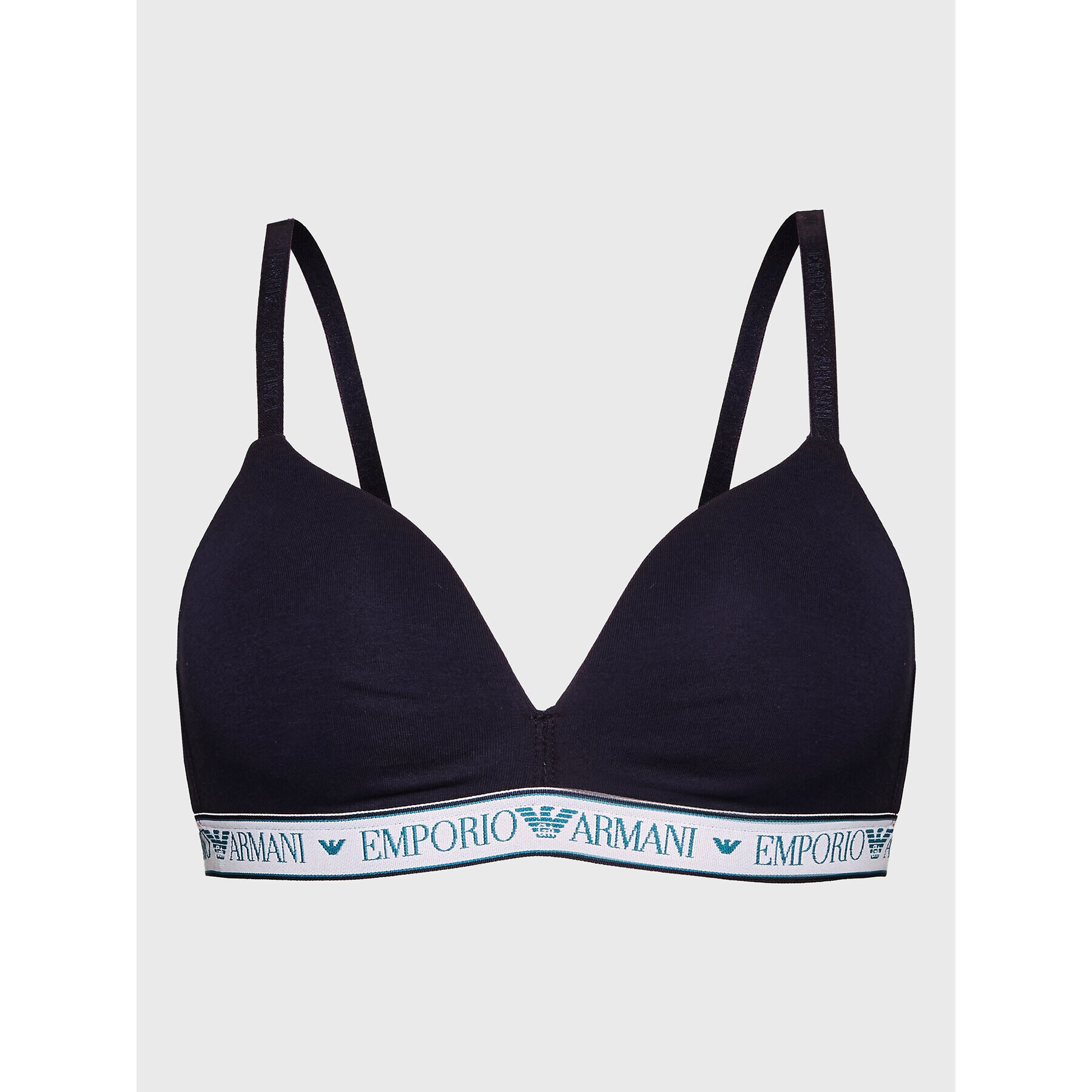 Emporio Armani Underwear Podprsenka bez kostic 164410 2F227 00135 Tmavomodrá - Pepit.cz