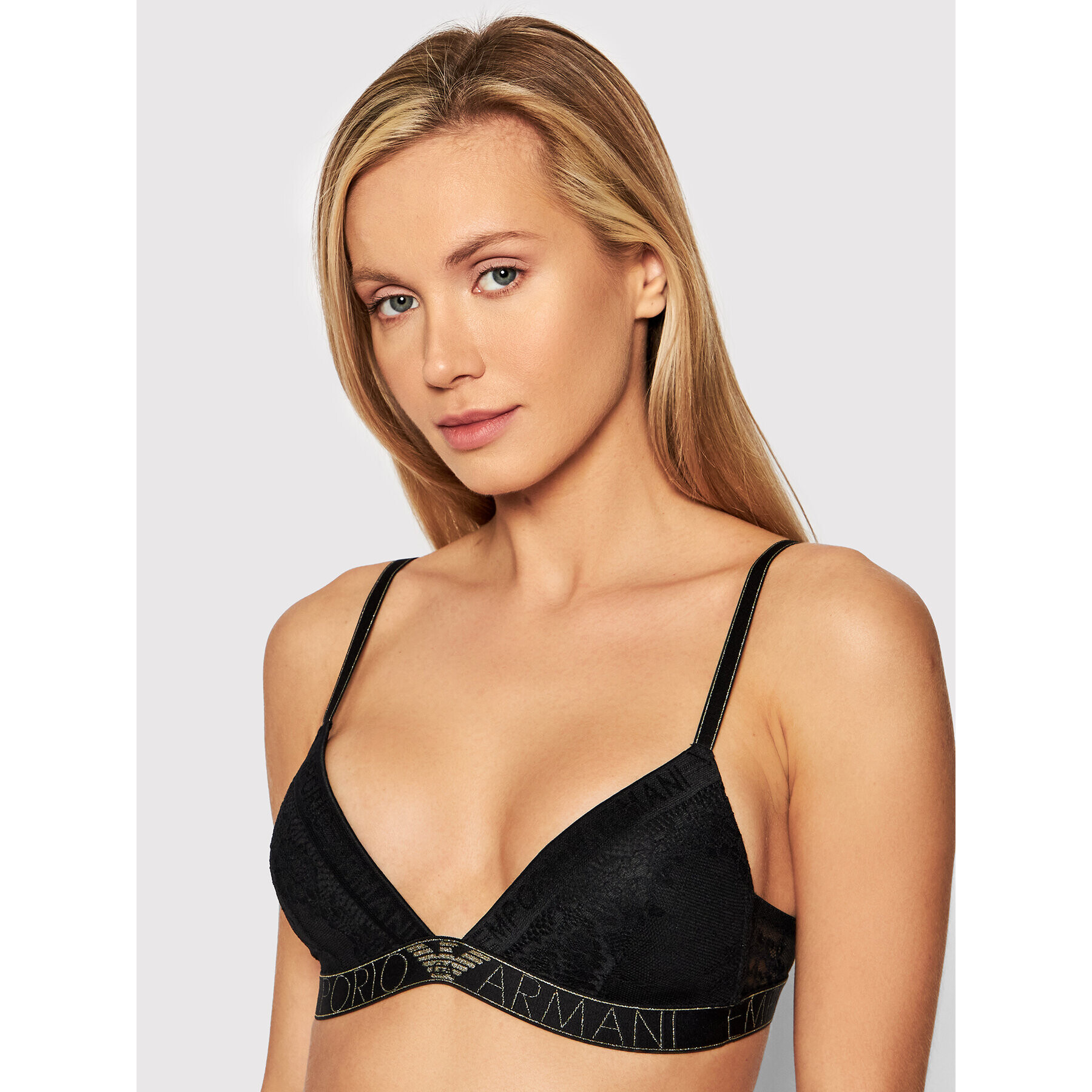 Emporio Armani Underwear Podprsenka Bralette 164298 1A207 00020 Černá - Pepit.cz