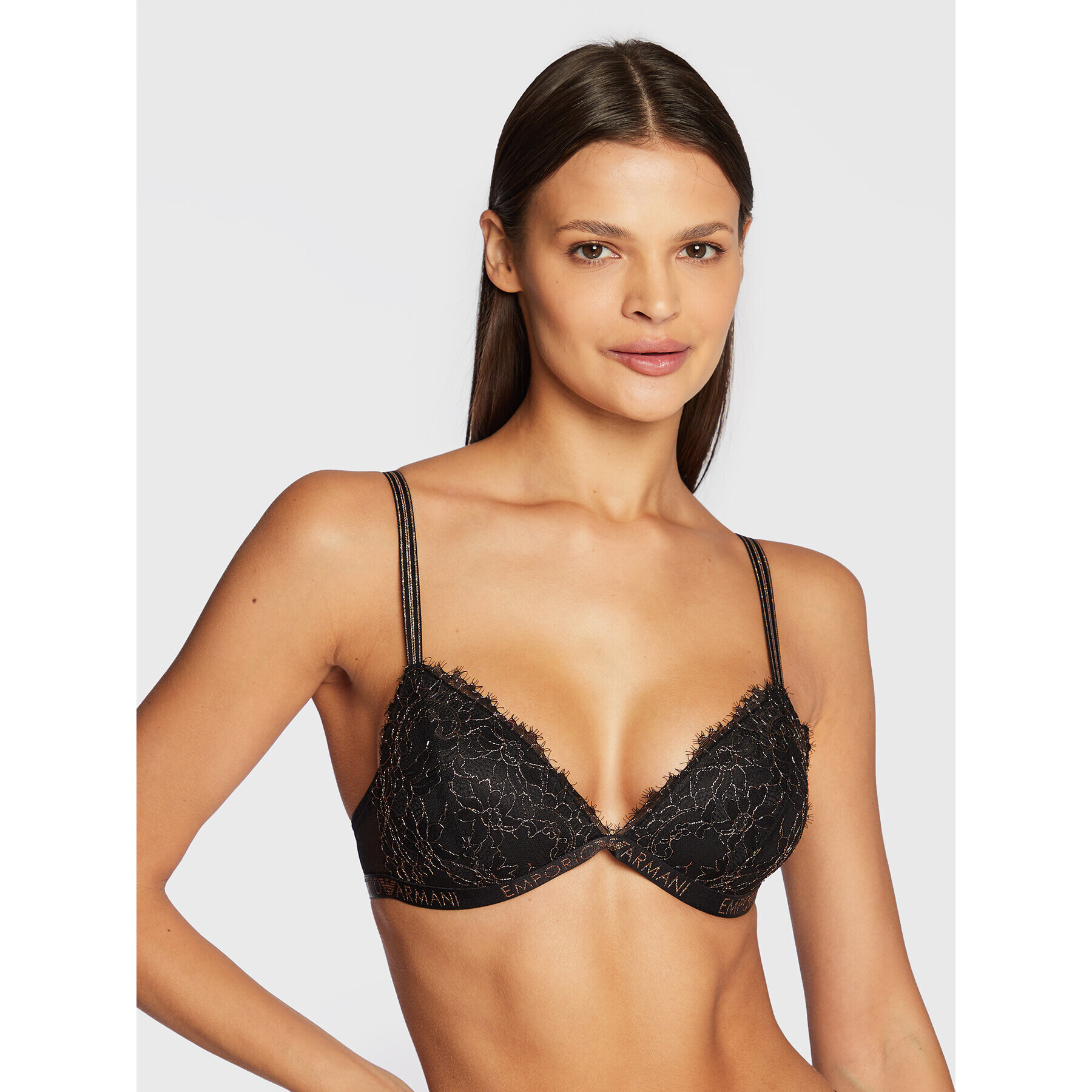 Emporio Armani Underwear Podprsenka Bralette 164298 2F207 00020 Černá - Pepit.cz