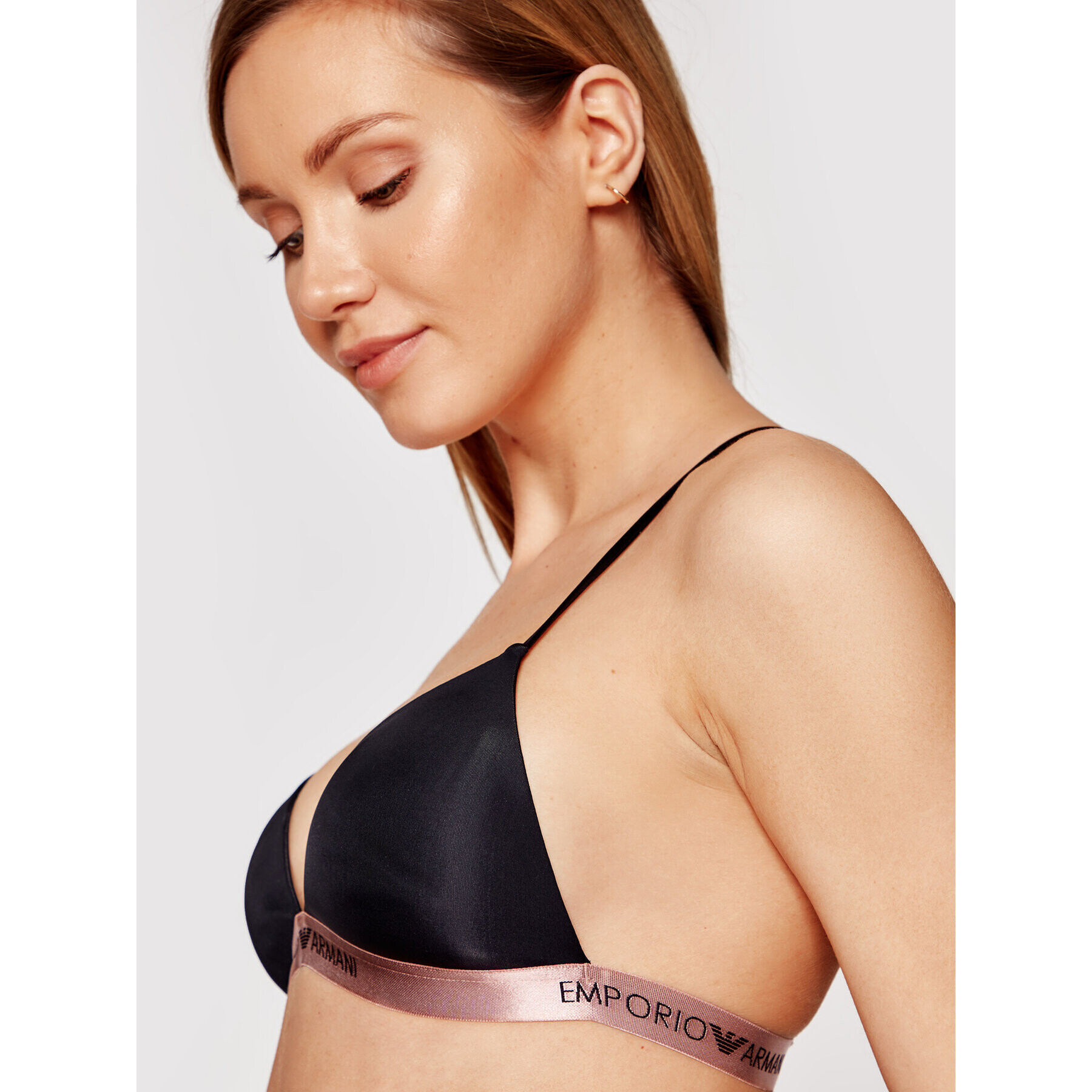 Emporio Armani Underwear Podprsenka Bralette 164452 1P235 00020 Černá - Pepit.cz