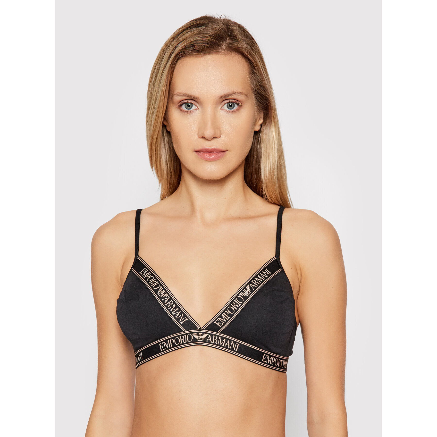 Emporio Armani Underwear Podprsenka Bralette 164486 1A227 00020 Černá - Pepit.cz