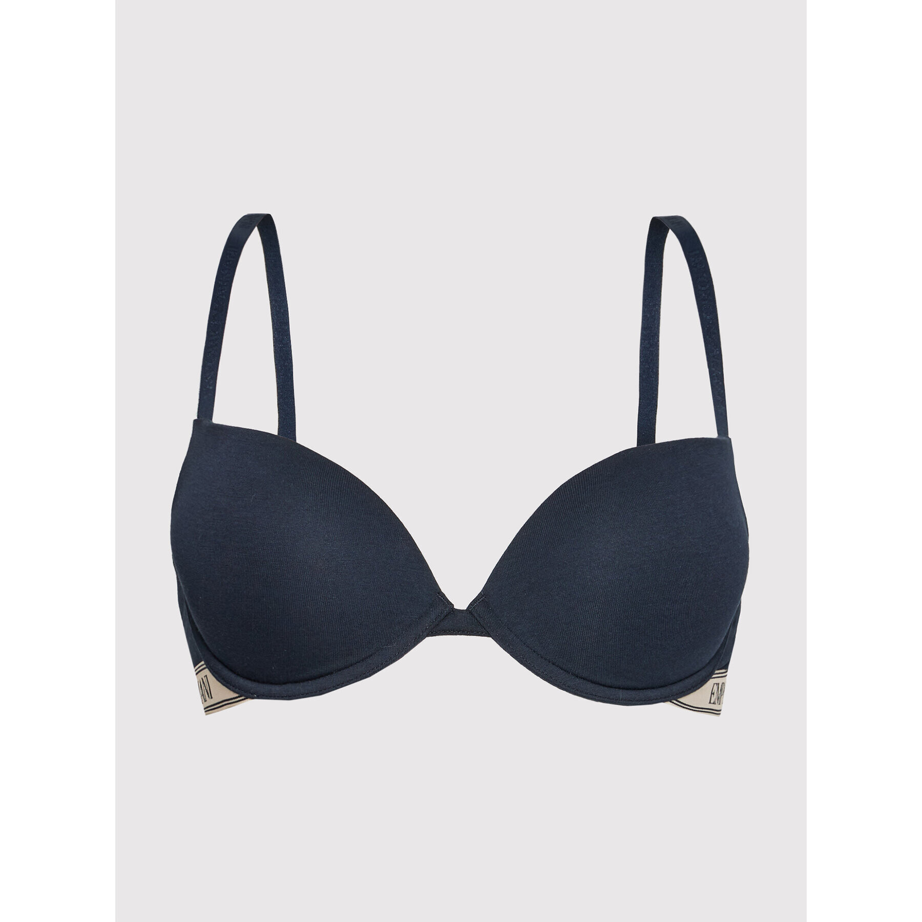 Emporio Armani Underwear Podprsenka Push-up 164394 1A227 00135 Tmavomodrá - Pepit.cz