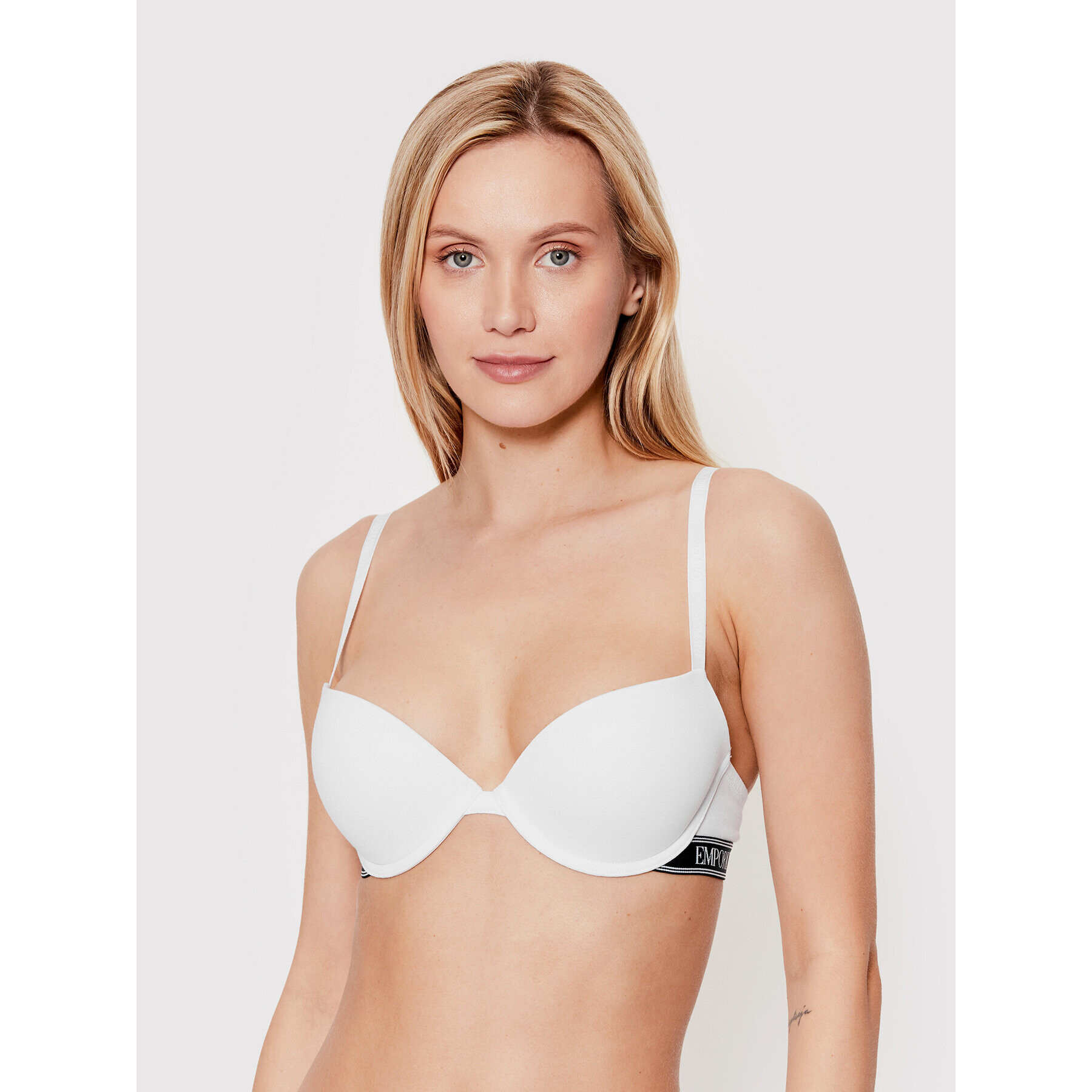 Emporio Armani Underwear Podprsenka Push-up 164394 2R227 00010 Bílá - Pepit.cz