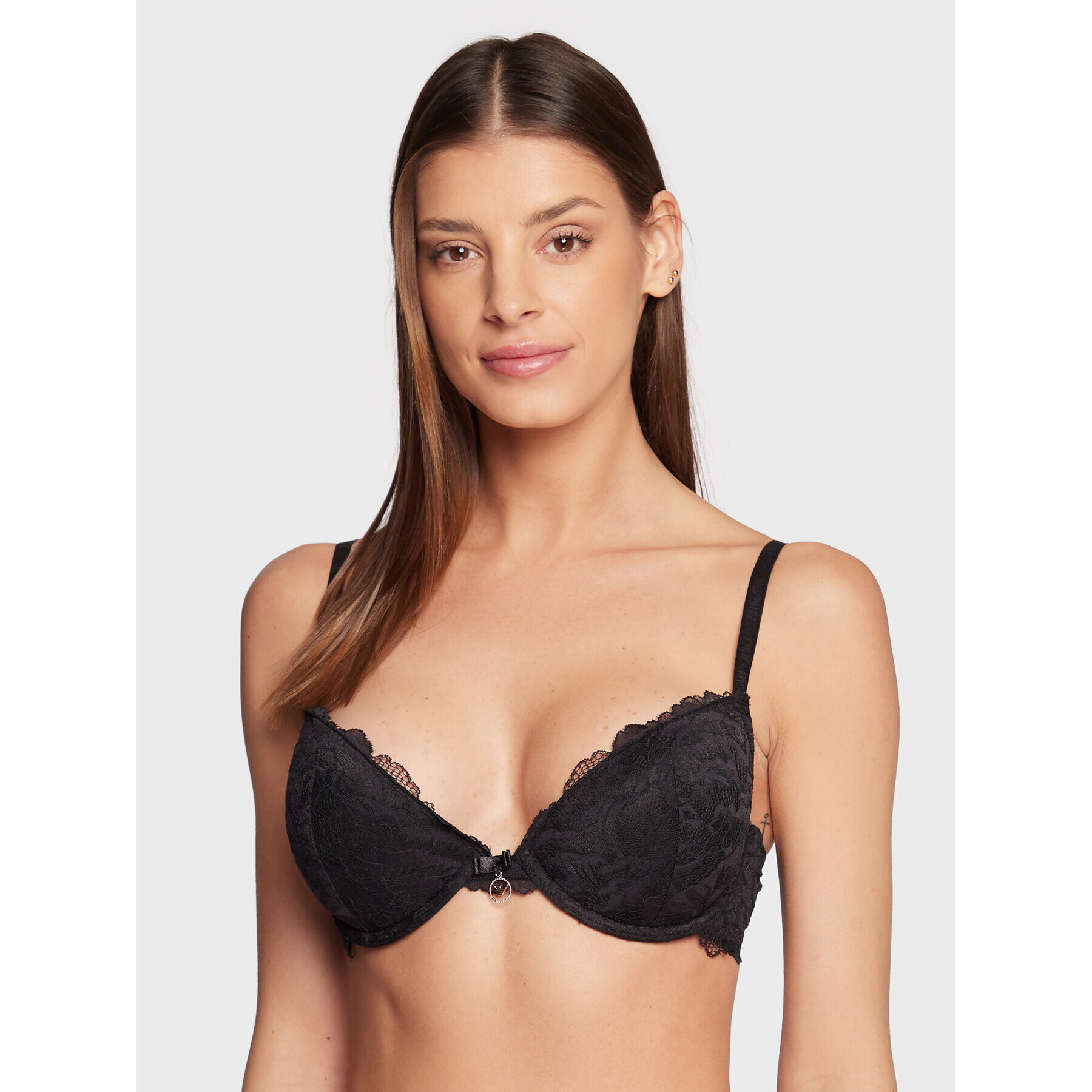 Emporio Armani Underwear Podprsenka Push-up 167394 2F206 00020 Černá - Pepit.cz