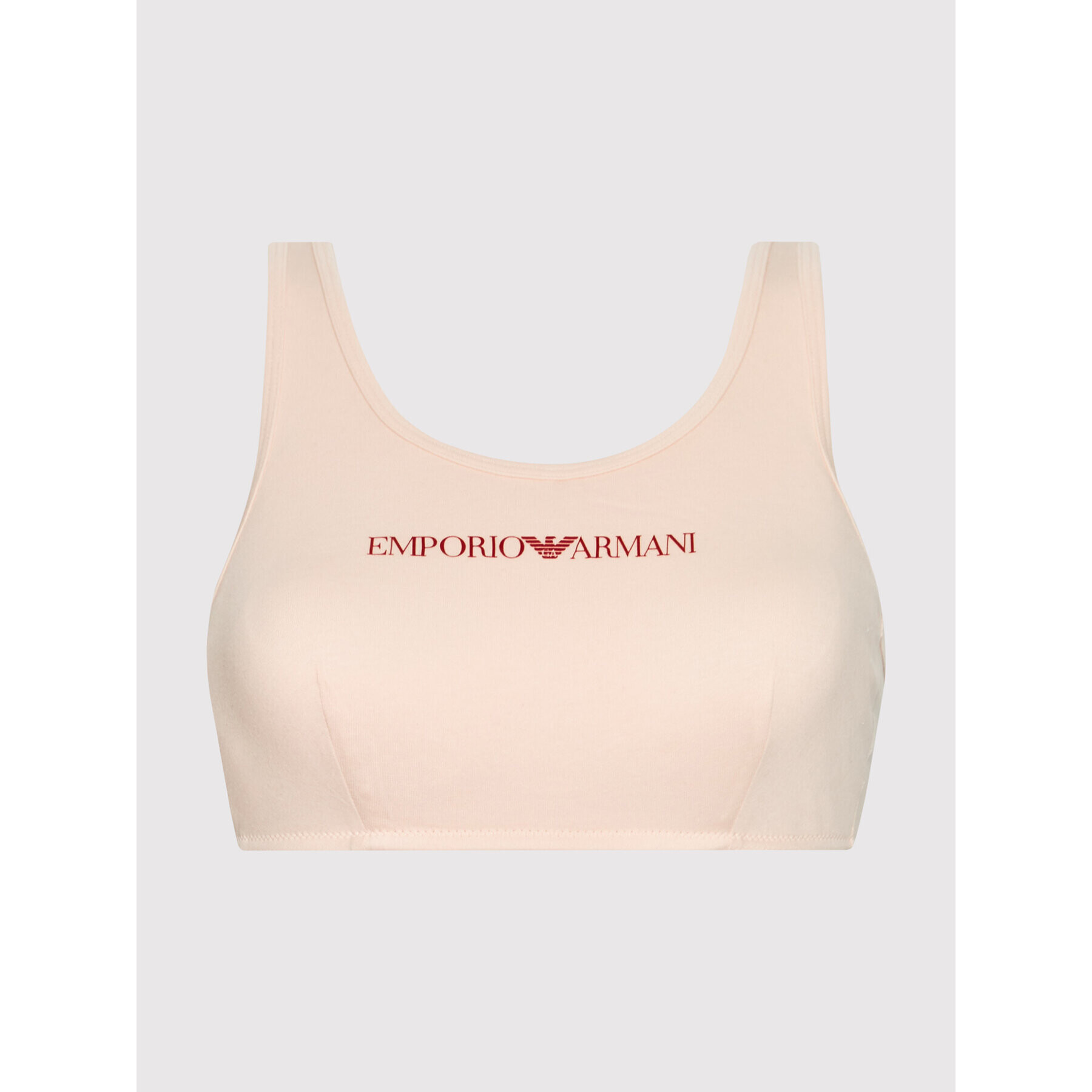 Emporio Armani Underwear Podprsenkový top 164403 1A227 01212 Béžová - Pepit.cz