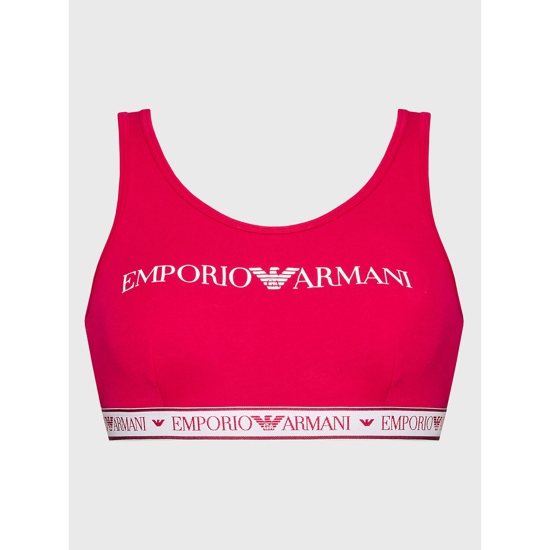 Emporio Armani Underwear Podprsenkový top 164403 2F227 16874 Růžová - Pepit.cz