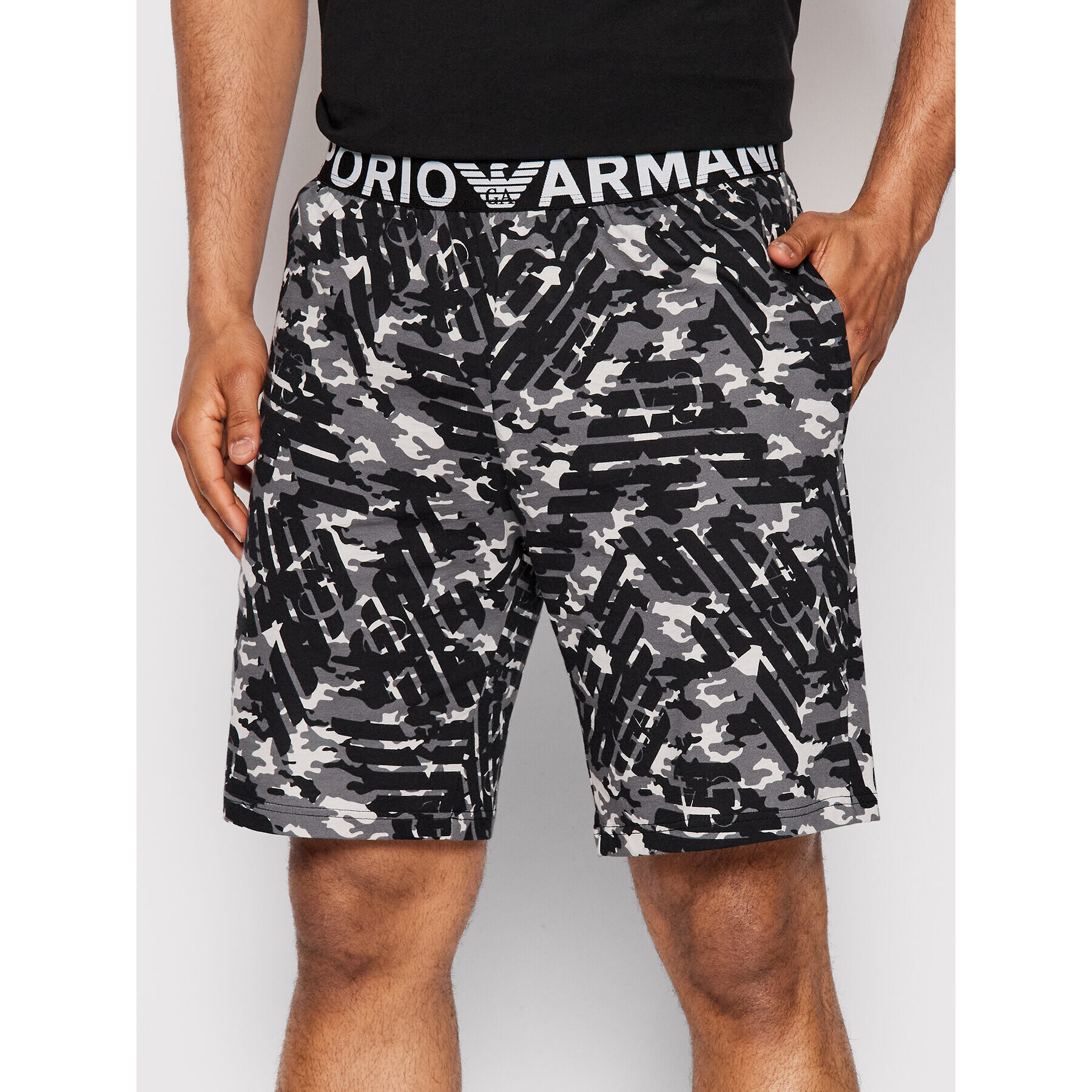 Emporio Armani Underwear Pyžamo 111573 2R509 12321 Černá Regular Fit - Pepit.cz