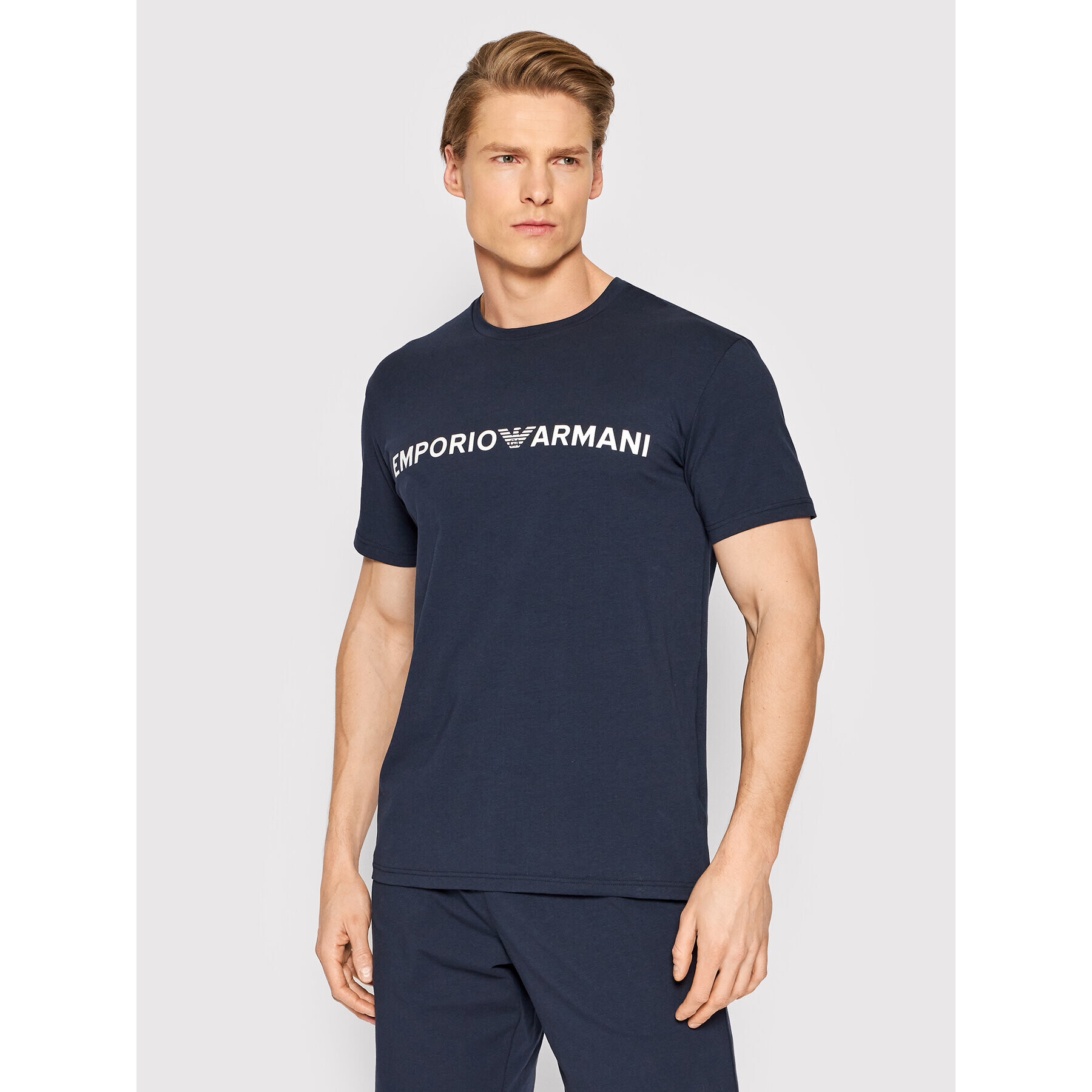 Emporio Armani Underwear Pyžamo 111573 2R516 00135 Tmavomodrá Regular Fit - Pepit.cz