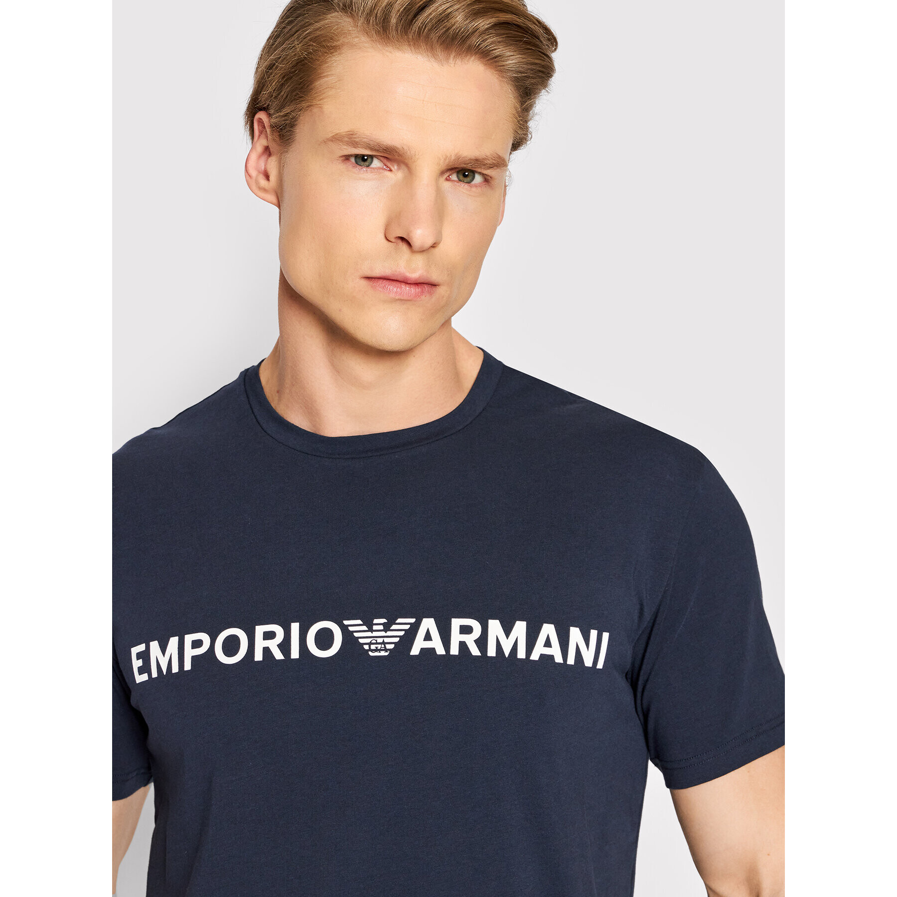 Emporio Armani Underwear Pyžamo 111573 2R516 00135 Tmavomodrá Regular Fit - Pepit.cz