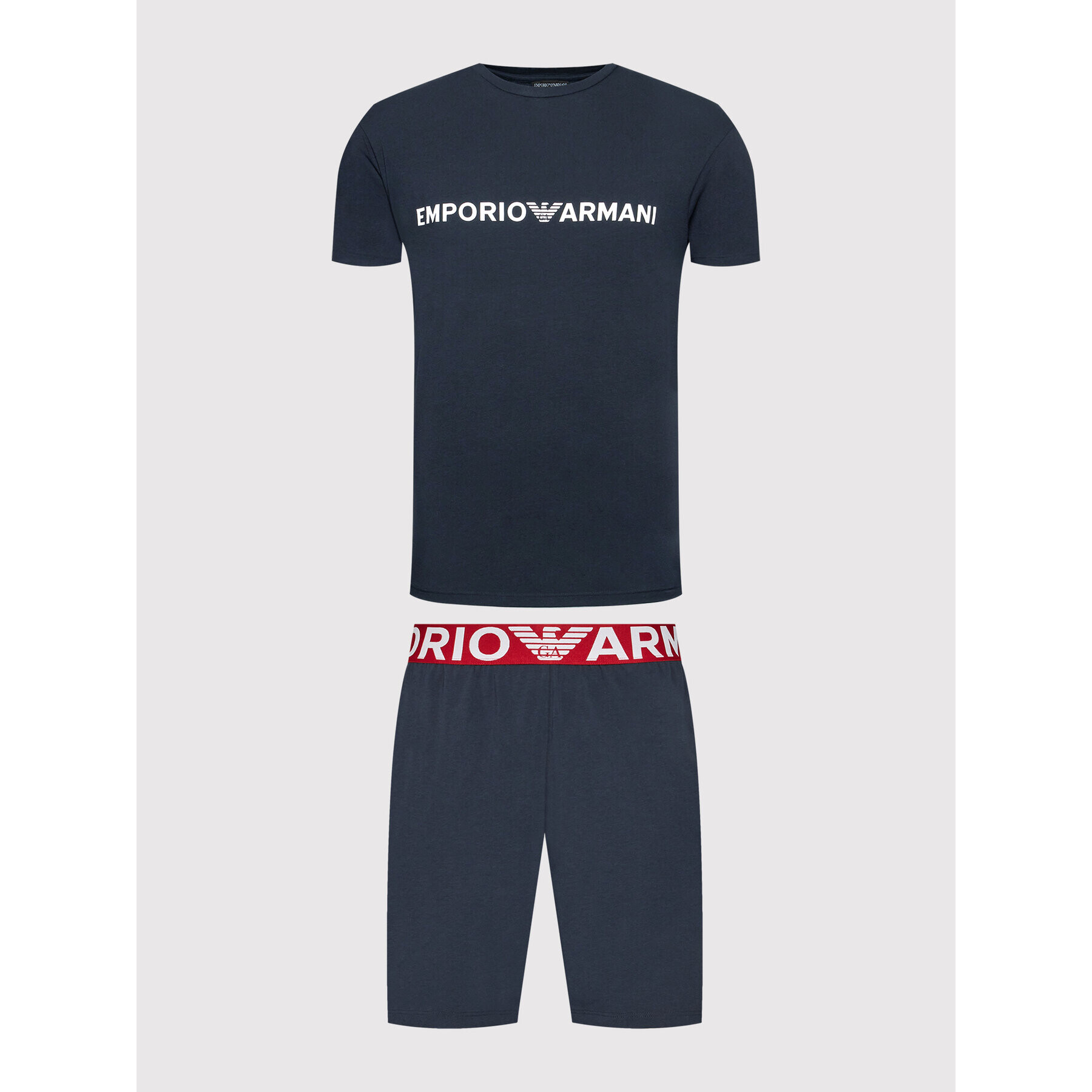 Emporio Armani Underwear Pyžamo 111573 2R516 00135 Tmavomodrá Regular Fit - Pepit.cz