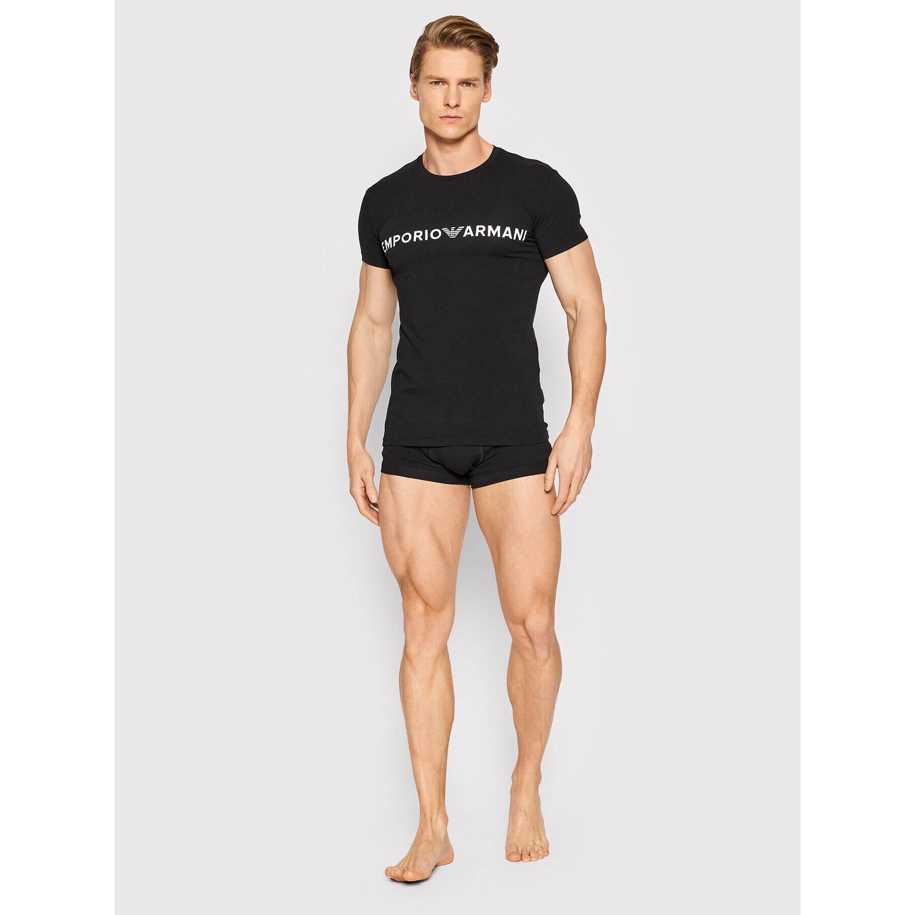 Emporio Armani Underwear Pyžamo 111604 2R516 00020 Černá Regular Fit - Pepit.cz