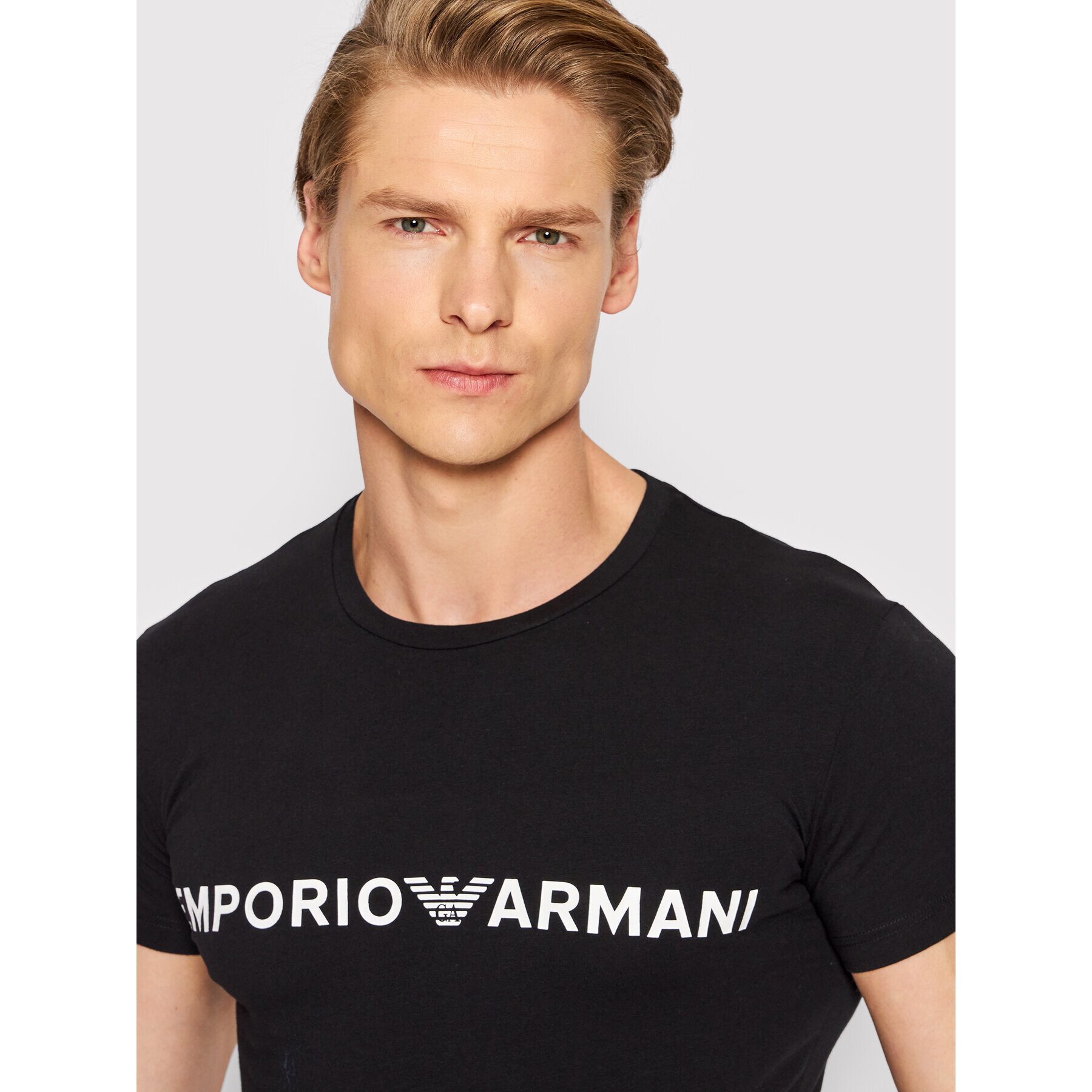 Emporio Armani Underwear Pyžamo 111604 2R516 00020 Černá Regular Fit - Pepit.cz