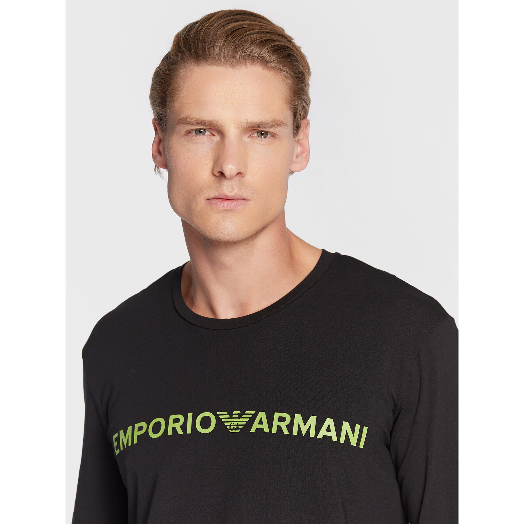 Emporio Armani Underwear Pyžamo 111907 2F516 00020 Černá Regular Fit - Pepit.cz