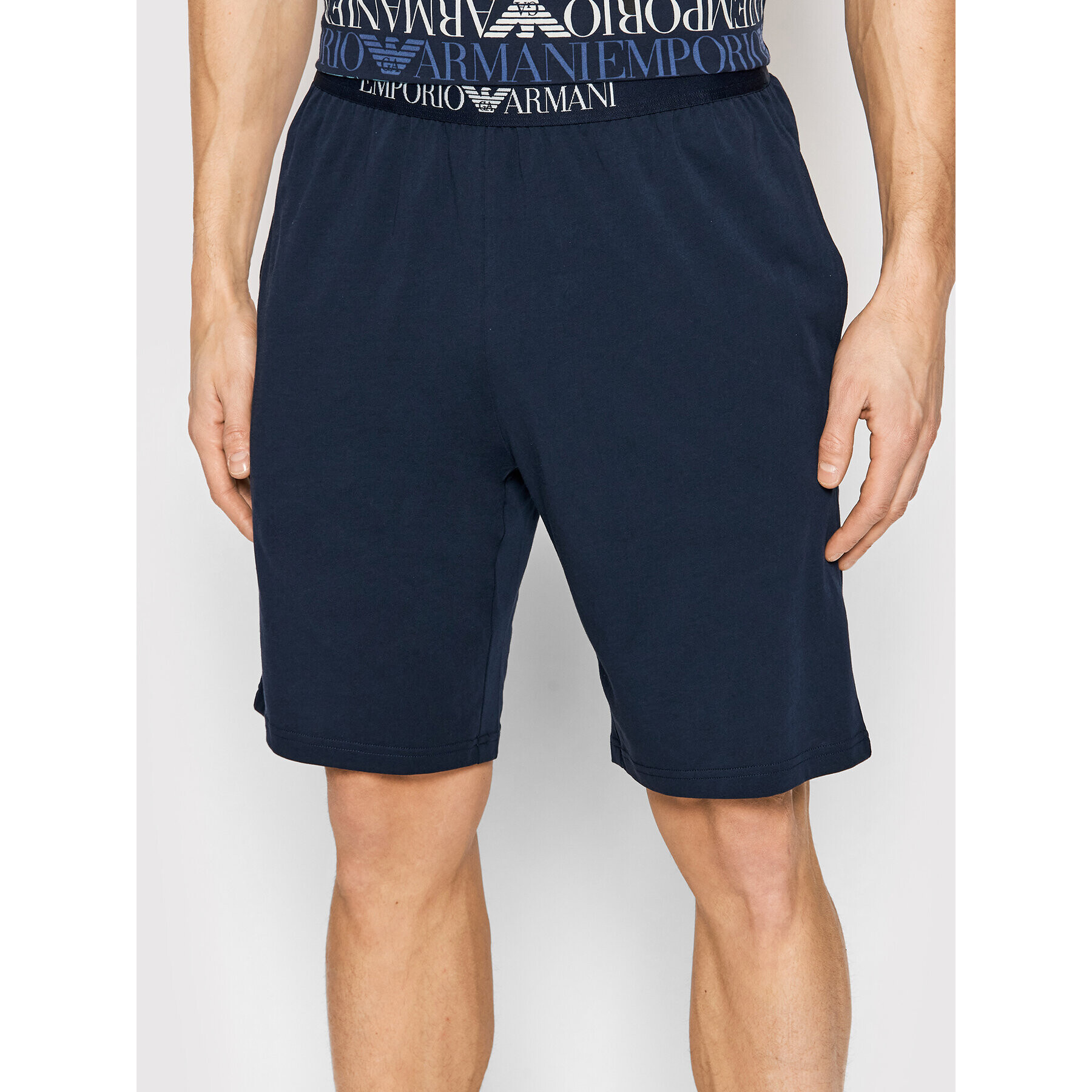 Emporio Armani Underwear Pyžamo 111972 2R506 95835 Tmavomodrá Regular Fit - Pepit.cz