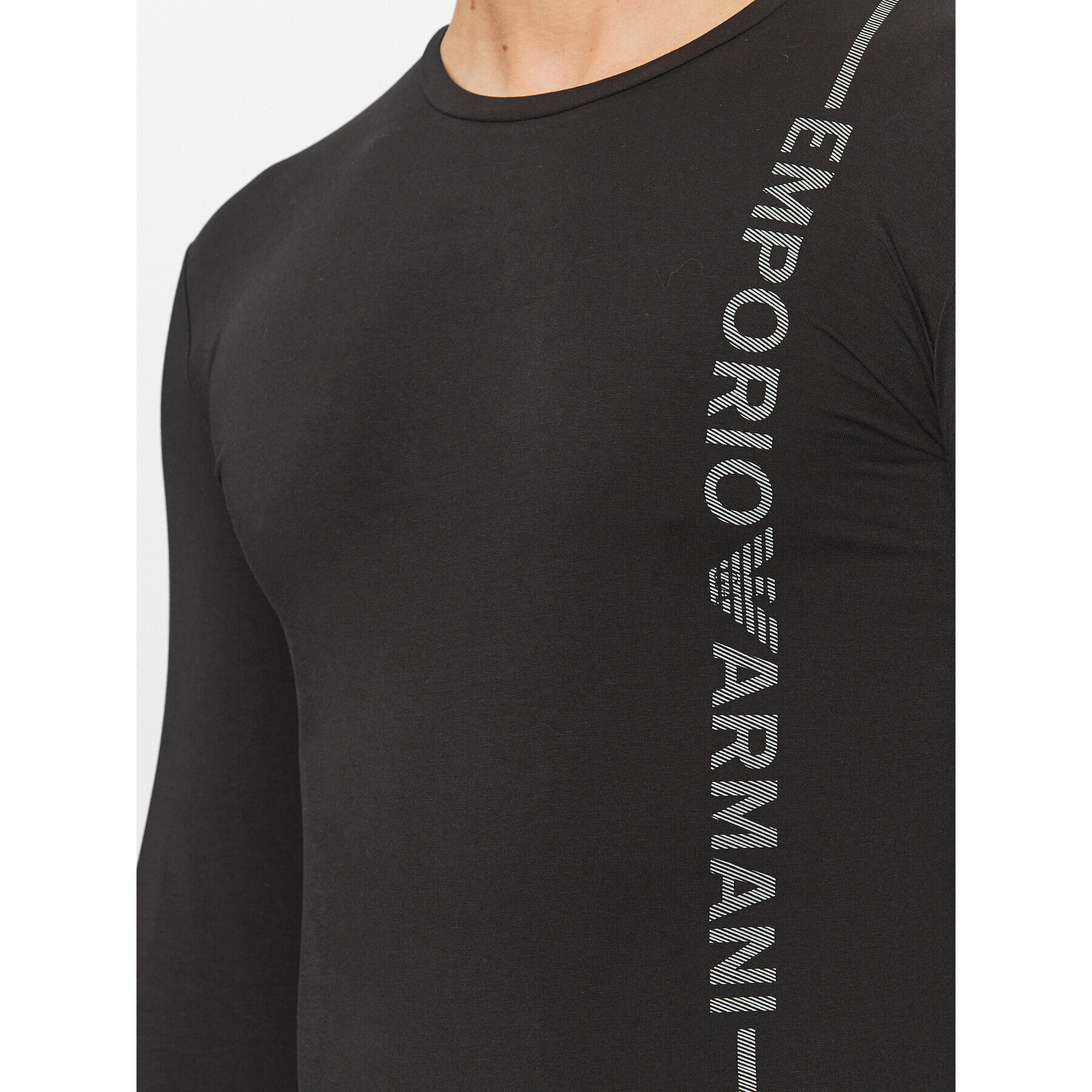 Emporio Armani Underwear S dlouhým rukávem 111023 3F523 00020 Černá Regular Fit - Pepit.cz