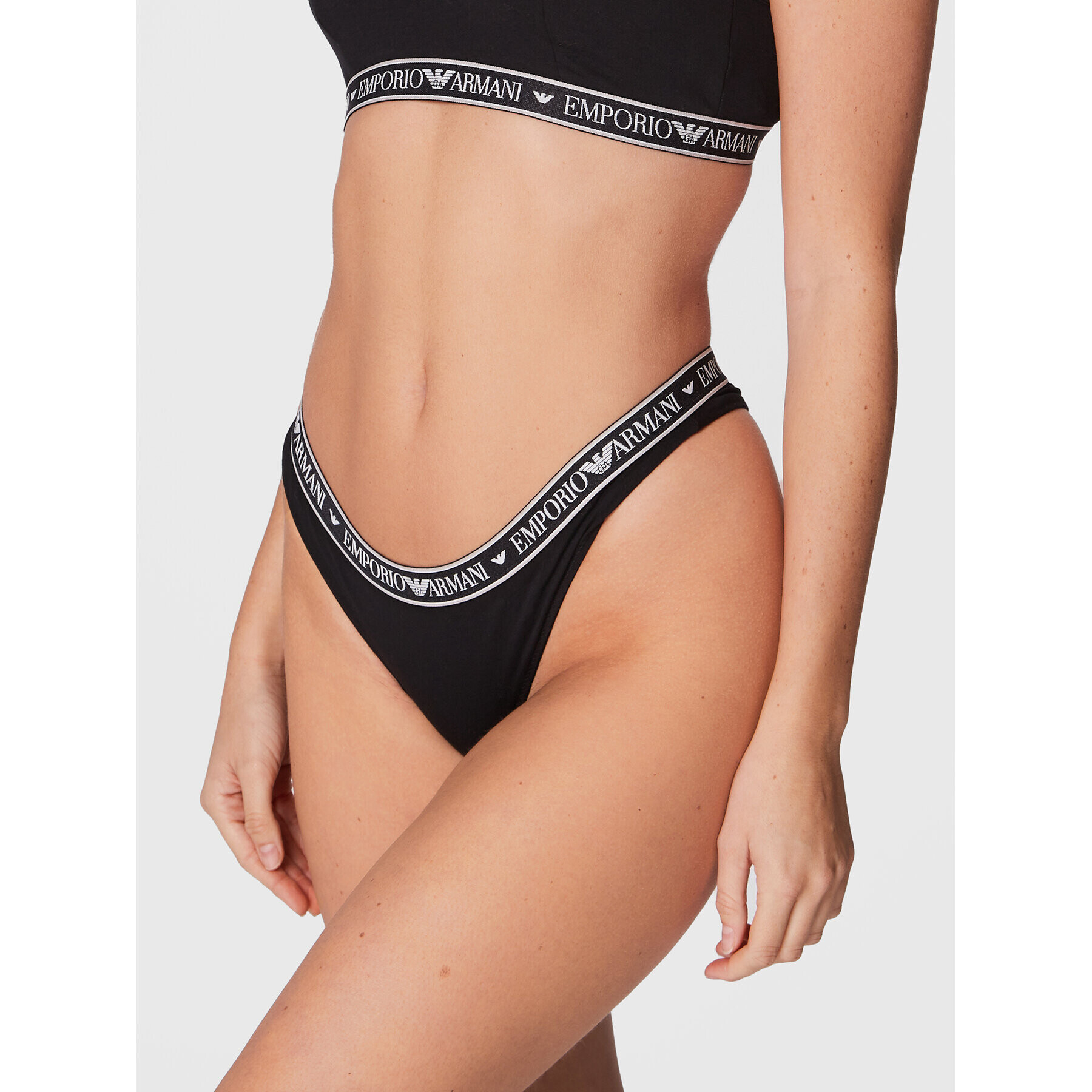 Emporio Armani Underwear Sada 2 kusů brazilských kalhotek 163337 2F227 00020 Černá - Pepit.cz