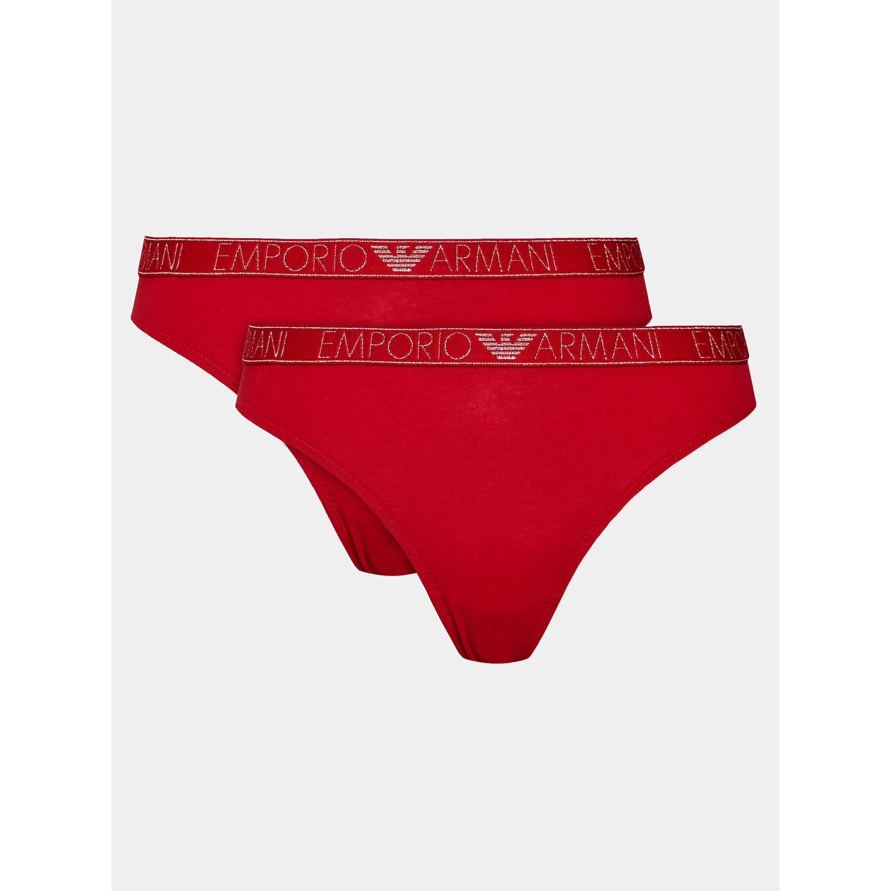 Emporio Armani Underwear Sada 2 kusů kalhotek 163334 3F223 00173 Červená - Pepit.cz