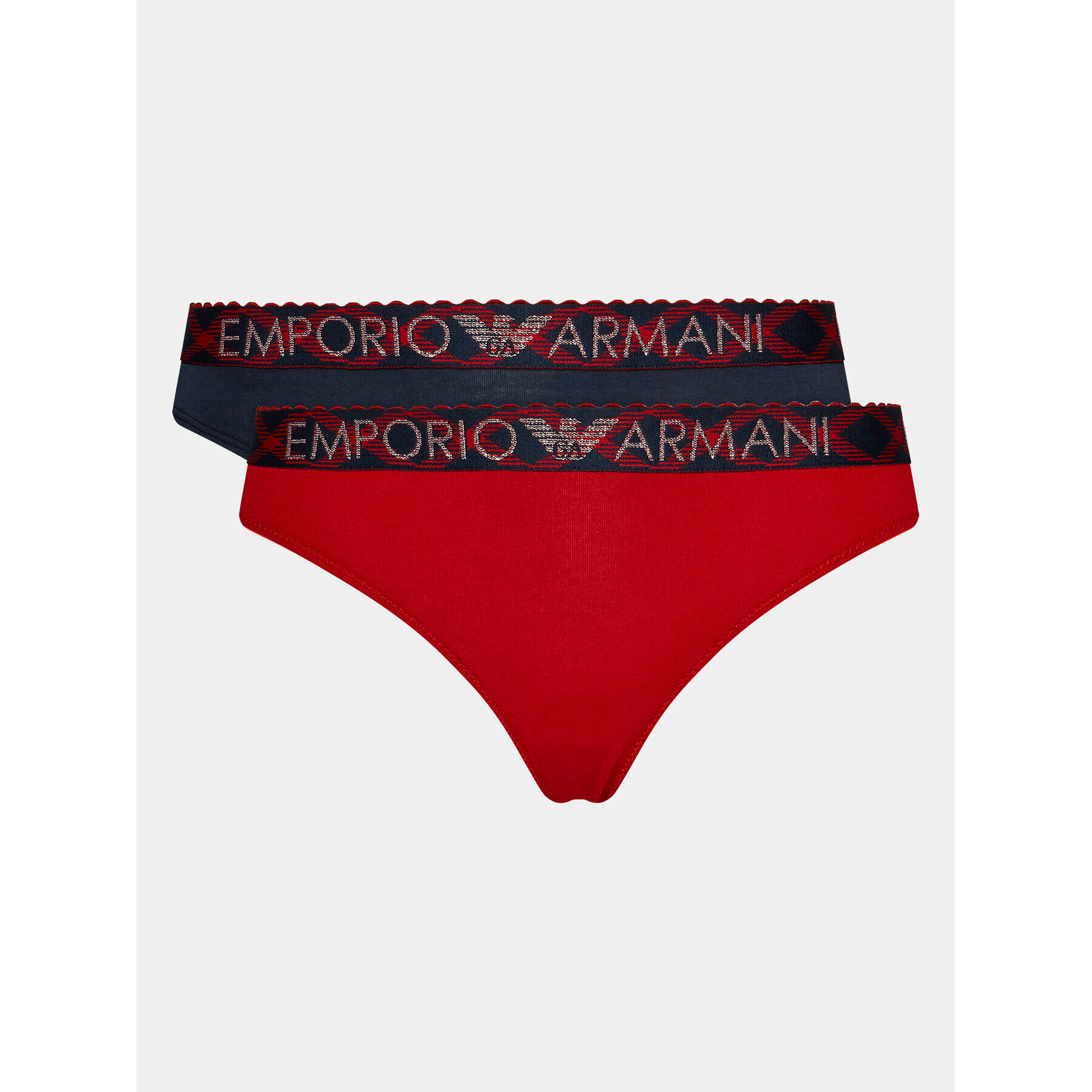 Emporio Armani Underwear Sada 2 kusů kalhotek 163334 3F225 28235 Tmavomodrá - Pepit.cz