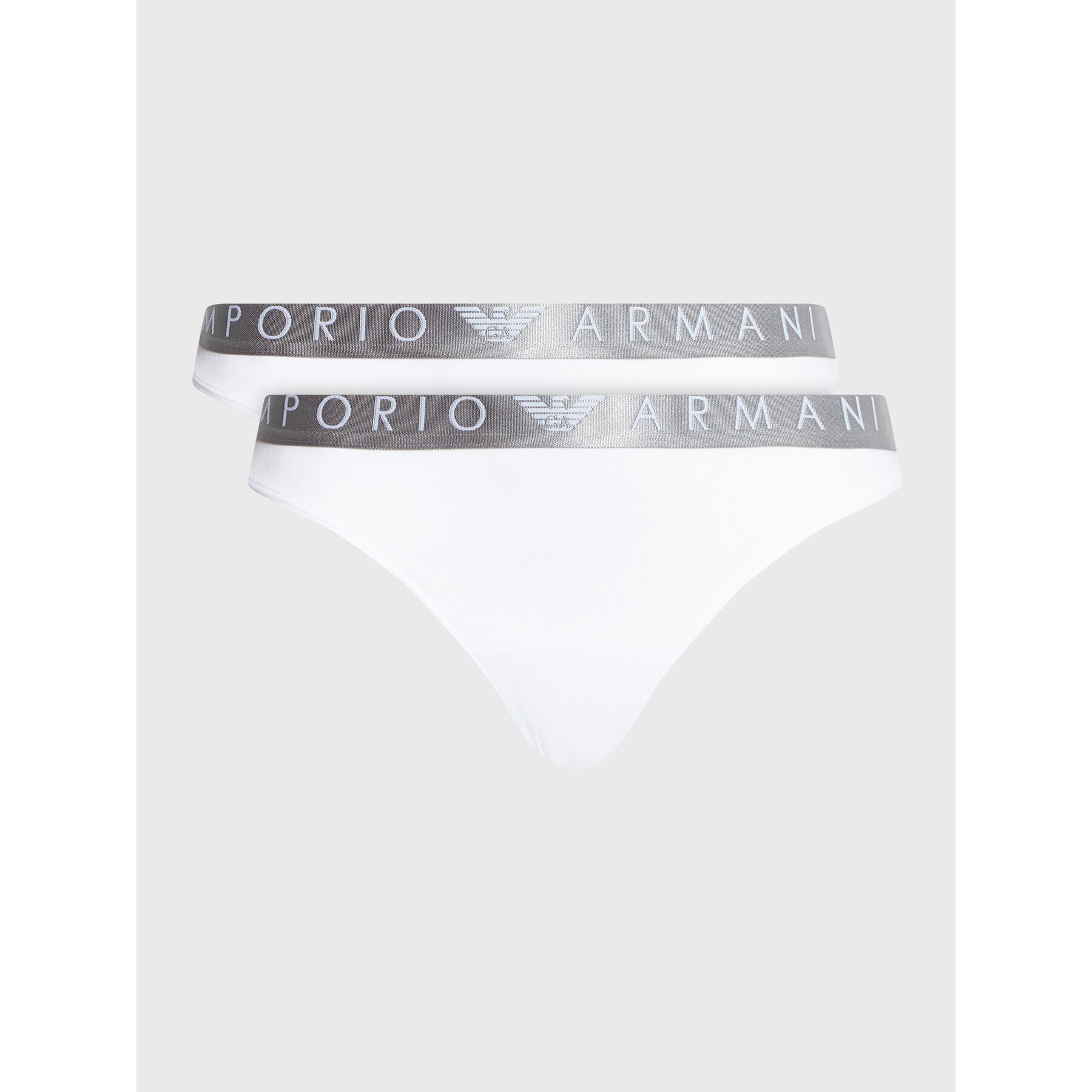 Emporio Armani Underwear Sada 2 kusů string kalhotek 163333 3R235 00010 Bílá - Pepit.cz