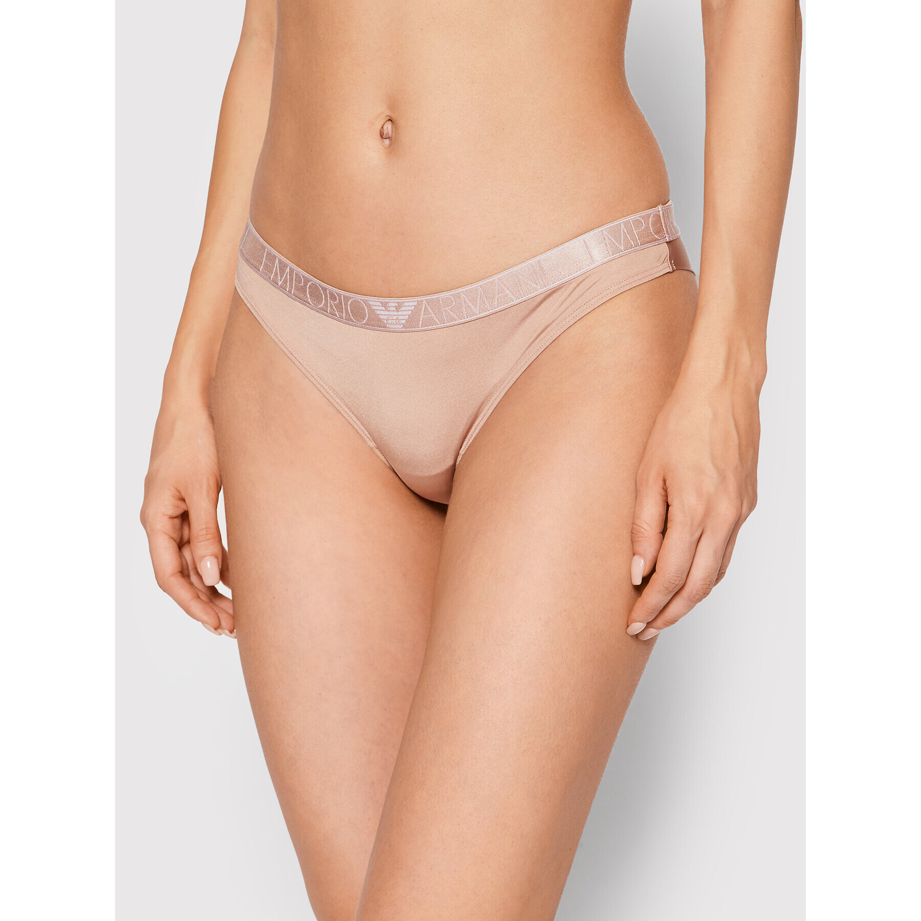 Emporio Armani Underwear Sada 2 kusů string kalhotek 163337 2R235 05671 Růžová - Pepit.cz