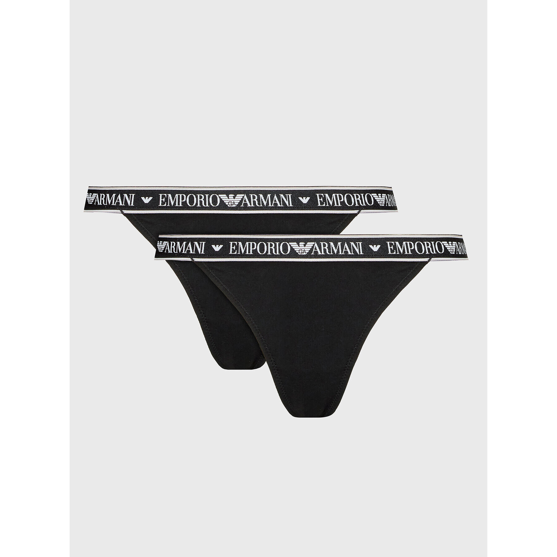 Emporio Armani Underwear Sada 2 kusů string kalhotek 164522 2F227 00020 Černá - Pepit.cz