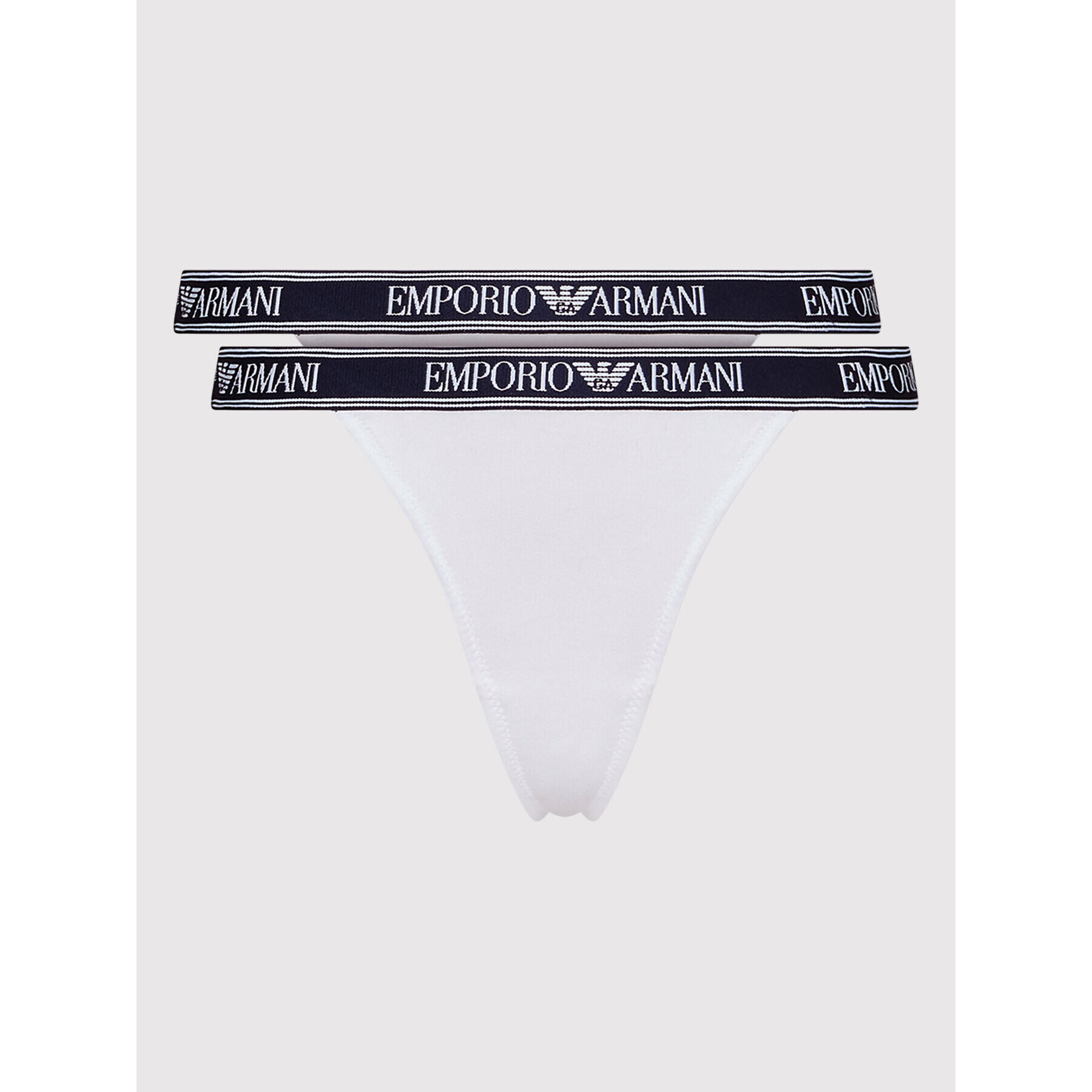 Emporio Armani Underwear Sada 2 kusů string kalhotek 164522 2R227 00010 Bílá - Pepit.cz