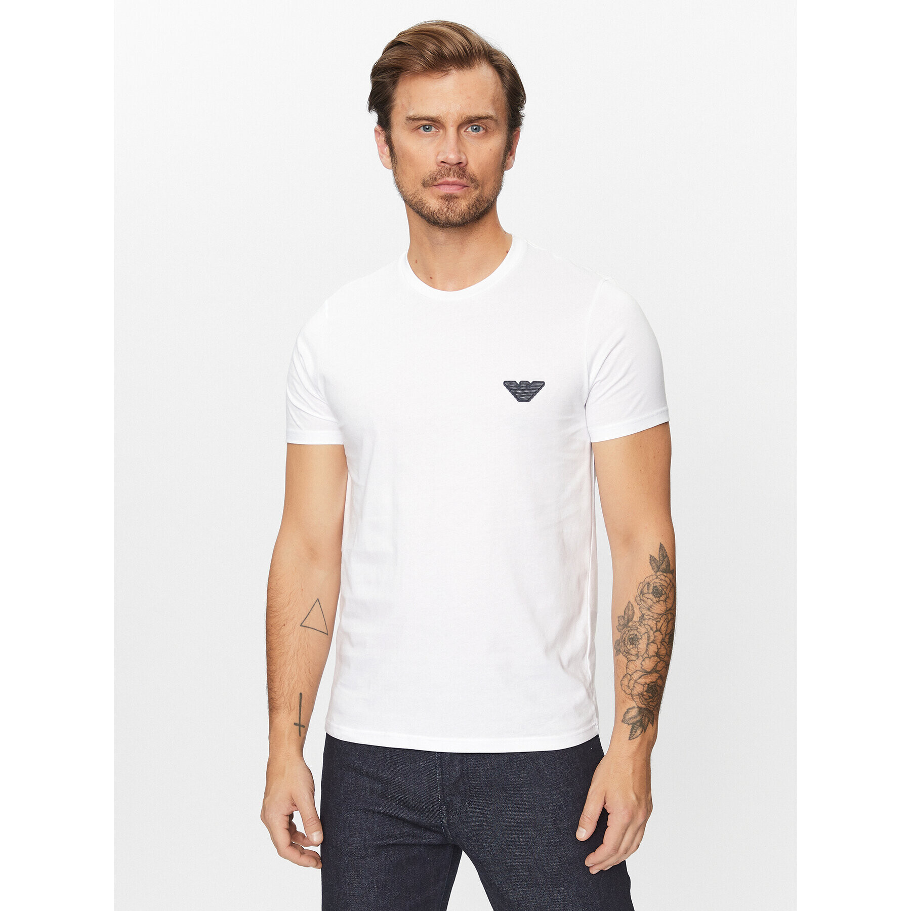 Emporio Armani Underwear T-Shirt 110853 3F755 00010 Bílá Regular Fit - Pepit.cz