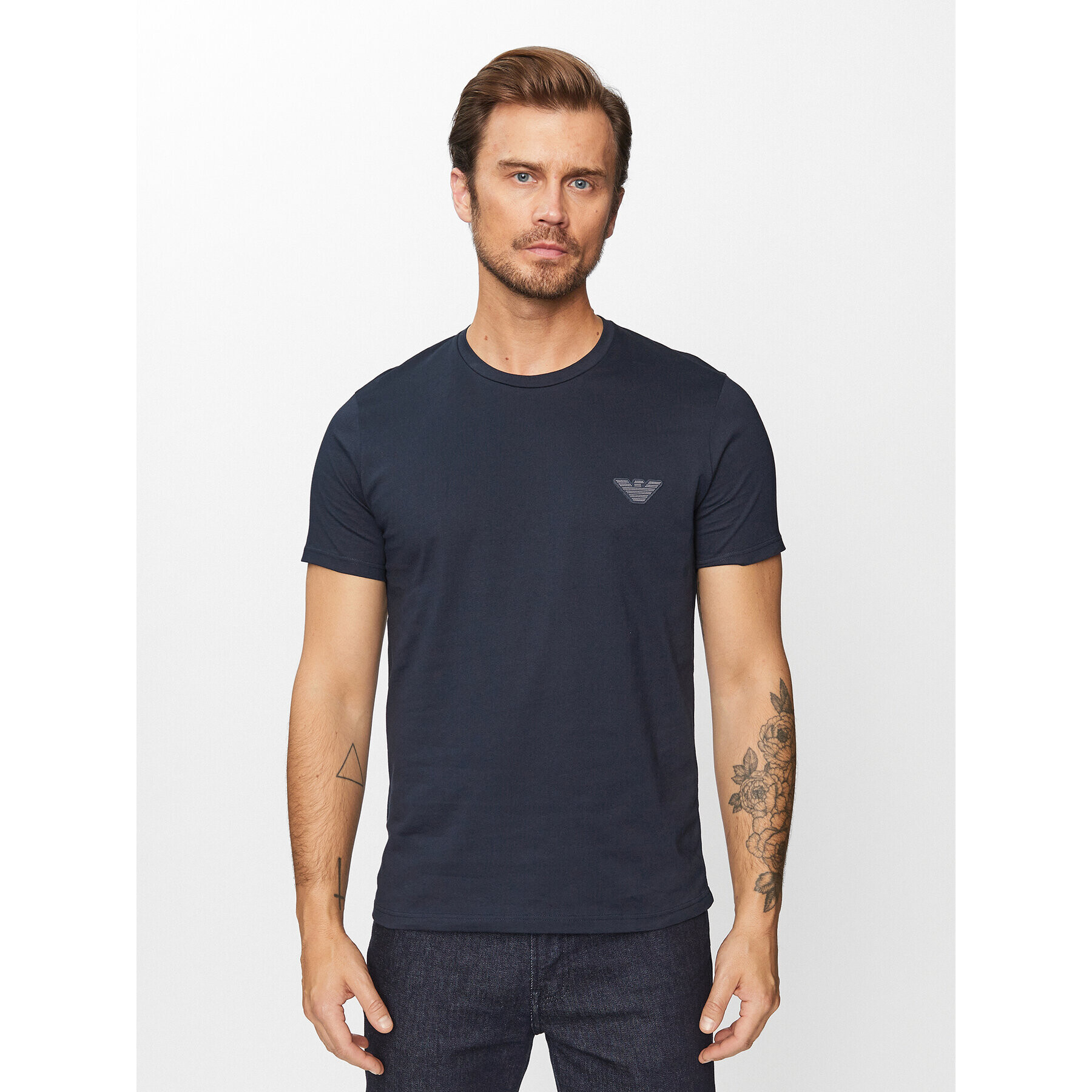 Emporio Armani Underwear T-Shirt 110853 3F755 00135 Tmavomodrá Regular Fit - Pepit.cz