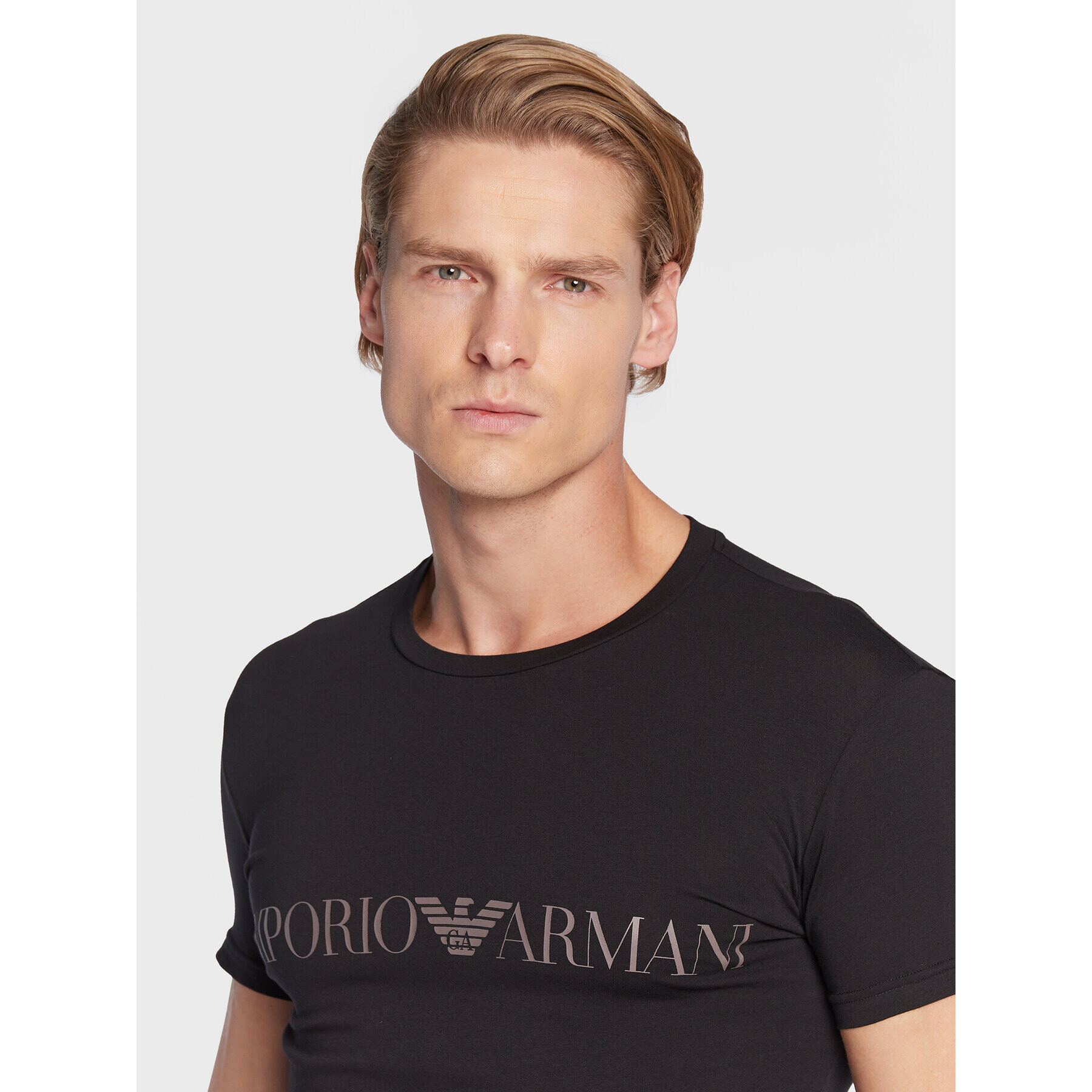 Emporio Armani Underwear T-Shirt 111035 2F729 00020 Černá Slim Fit - Pepit.cz